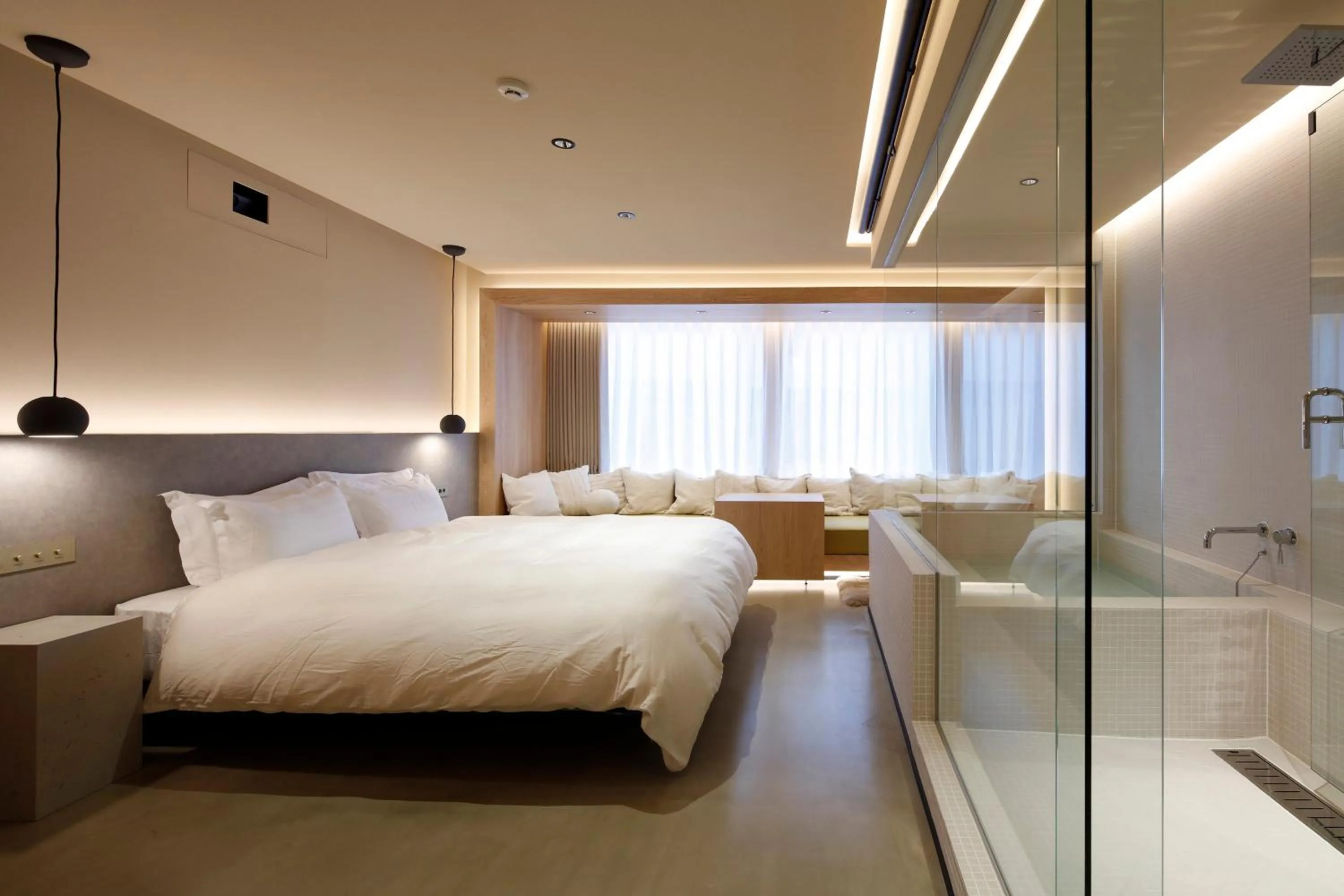 Bed in HotelCO Kuramae ホテル コ 蔵前