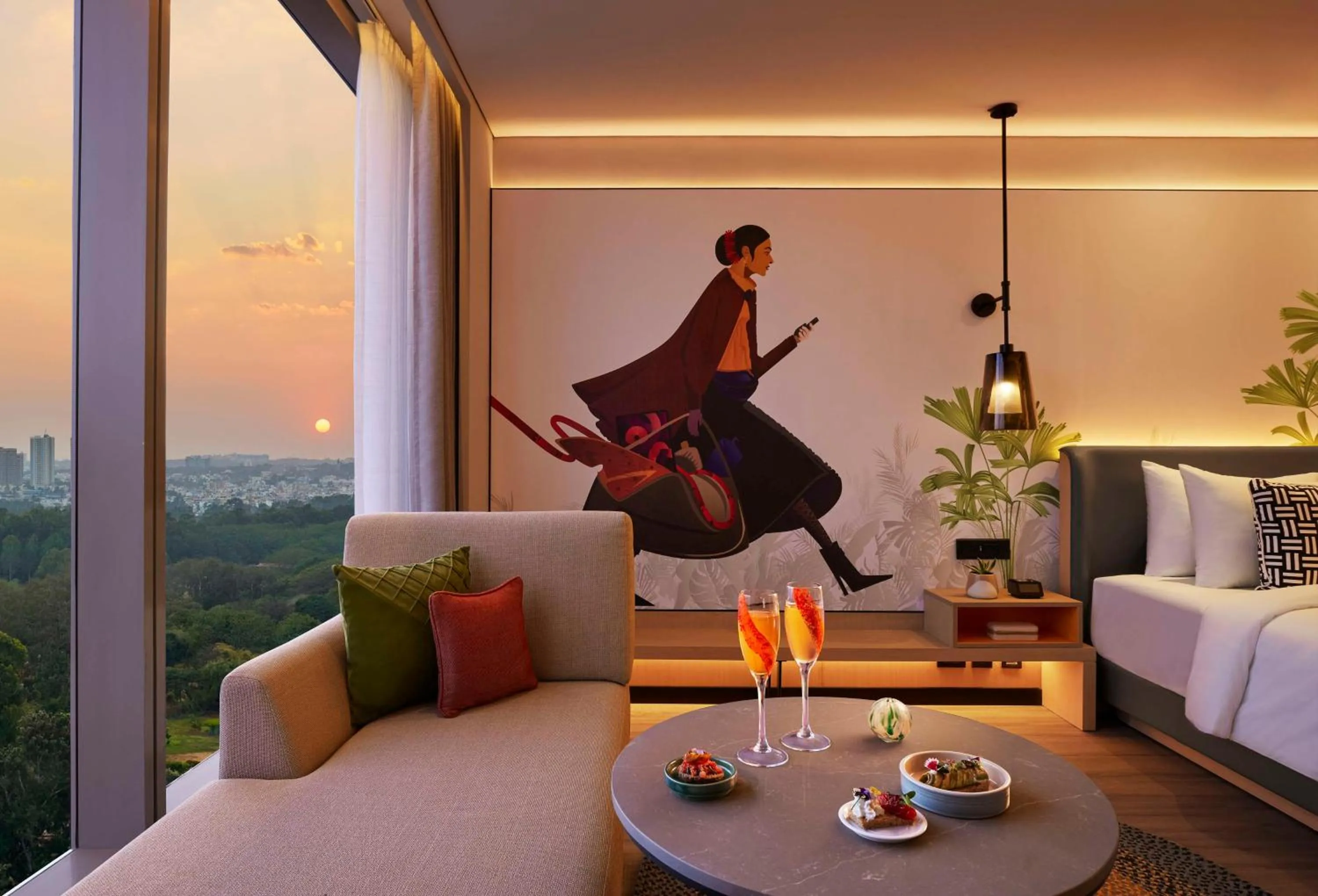 Bedroom in Hyatt Centric Hebbal Bengaluru