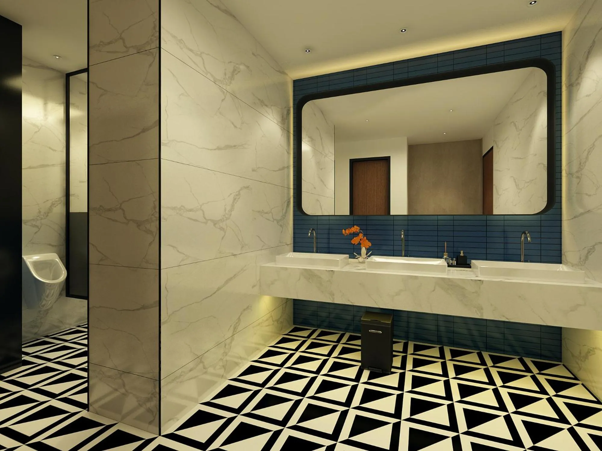 Toilet in Hyatt Centric Hebbal Bengaluru