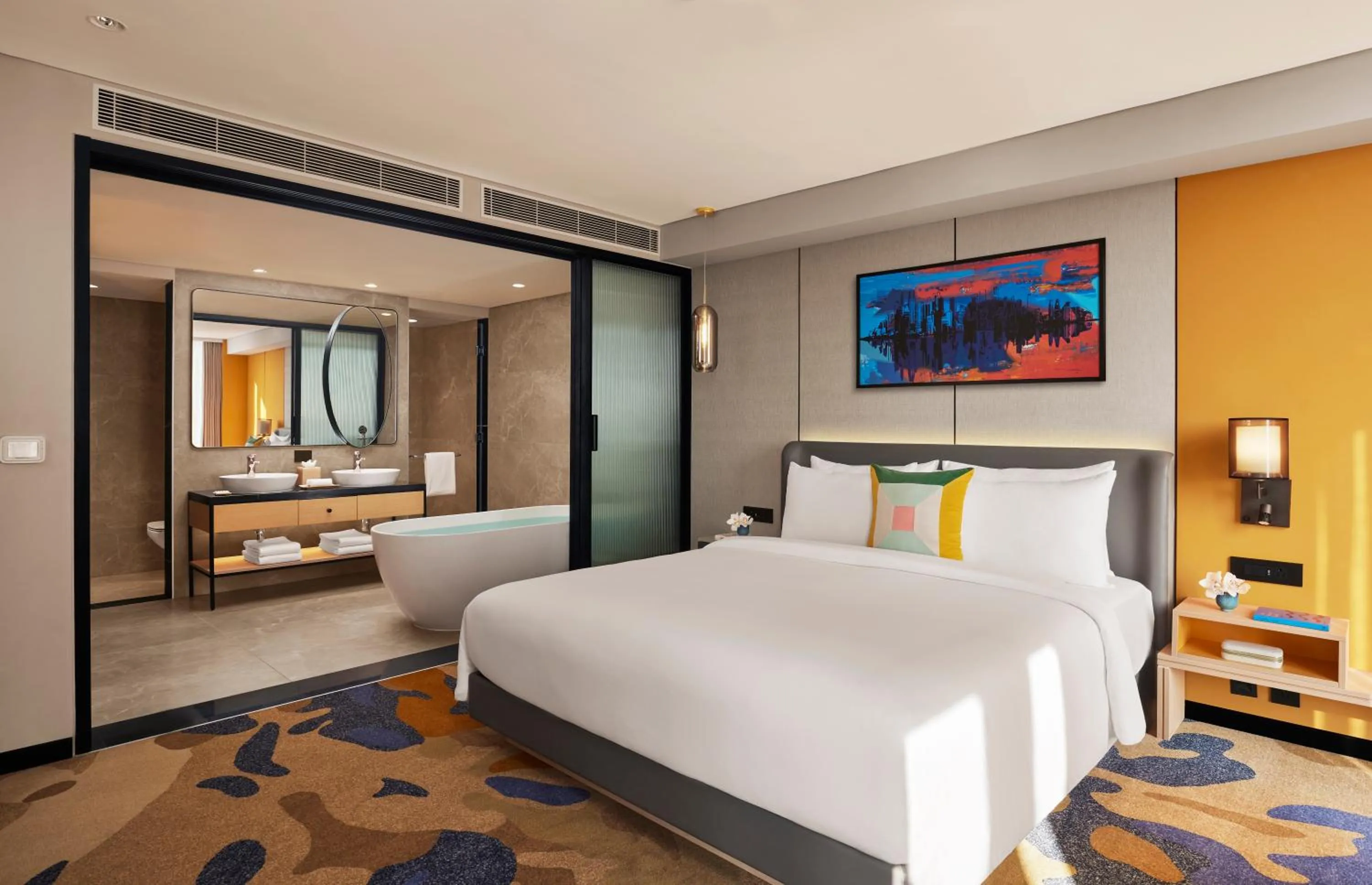 Bed in Hyatt Centric Hebbal Bengaluru