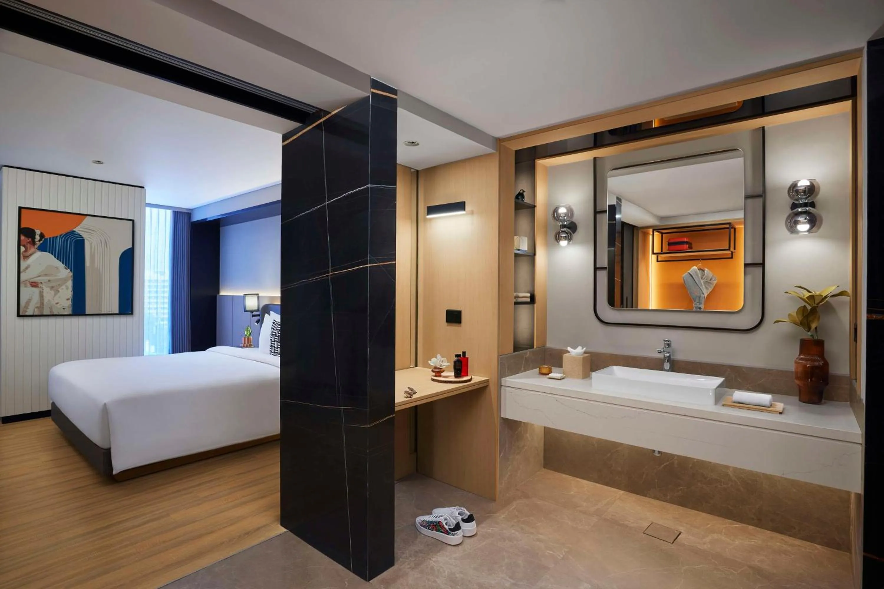 Bedroom, Bed in Hyatt Centric Hebbal Bengaluru