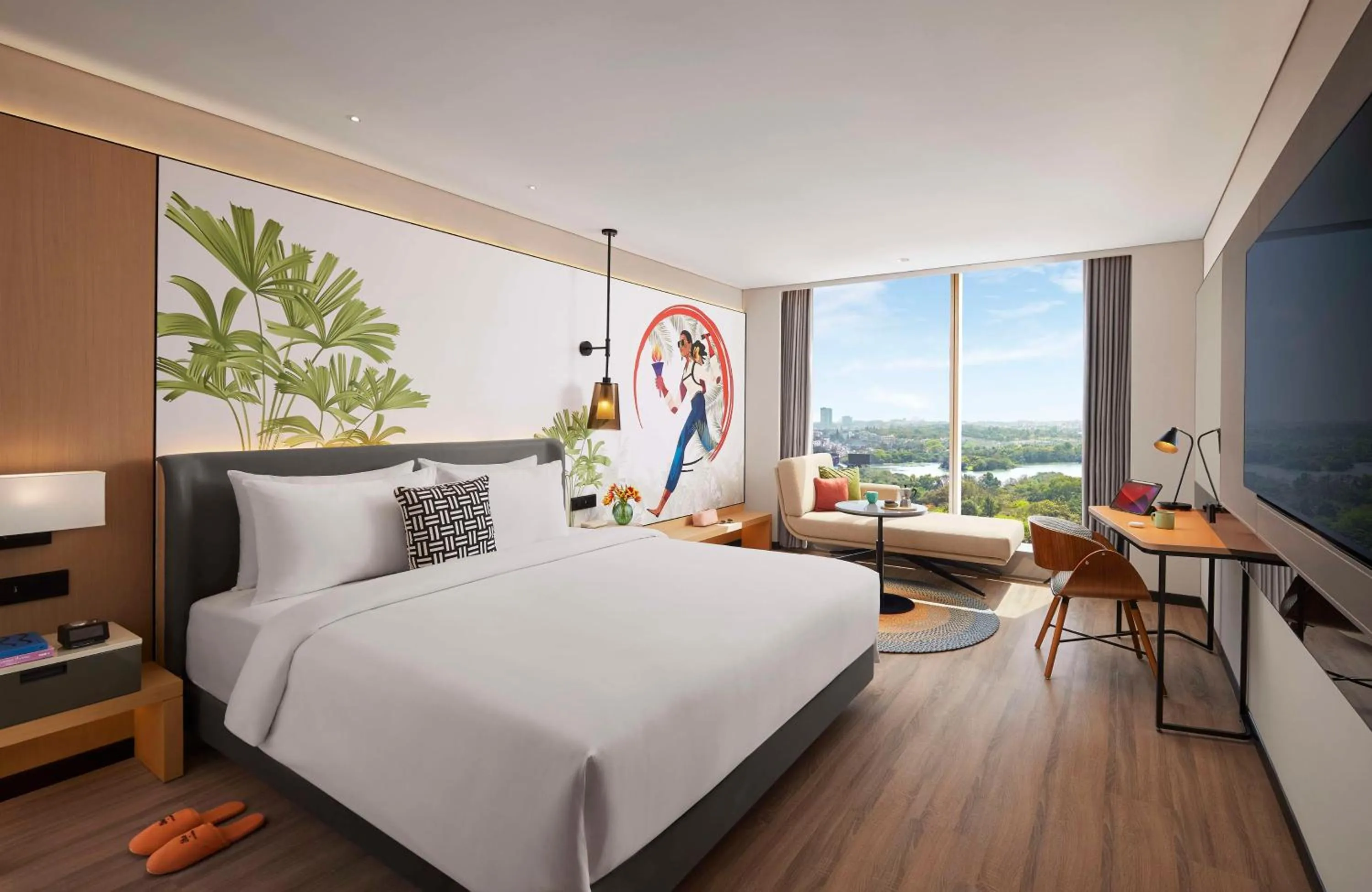 Bedroom, Bed in Hyatt Centric Hebbal Bengaluru