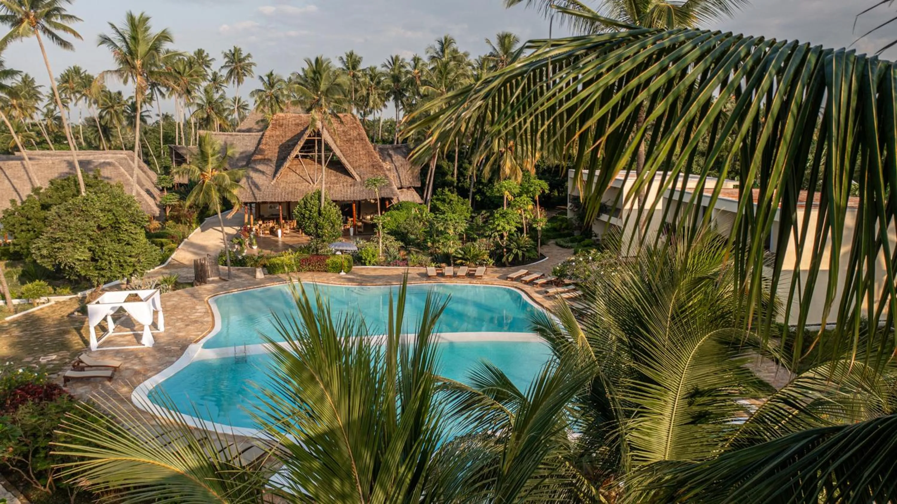 Bird's eye view in Maharaja Boutique Hotel Zanzibar