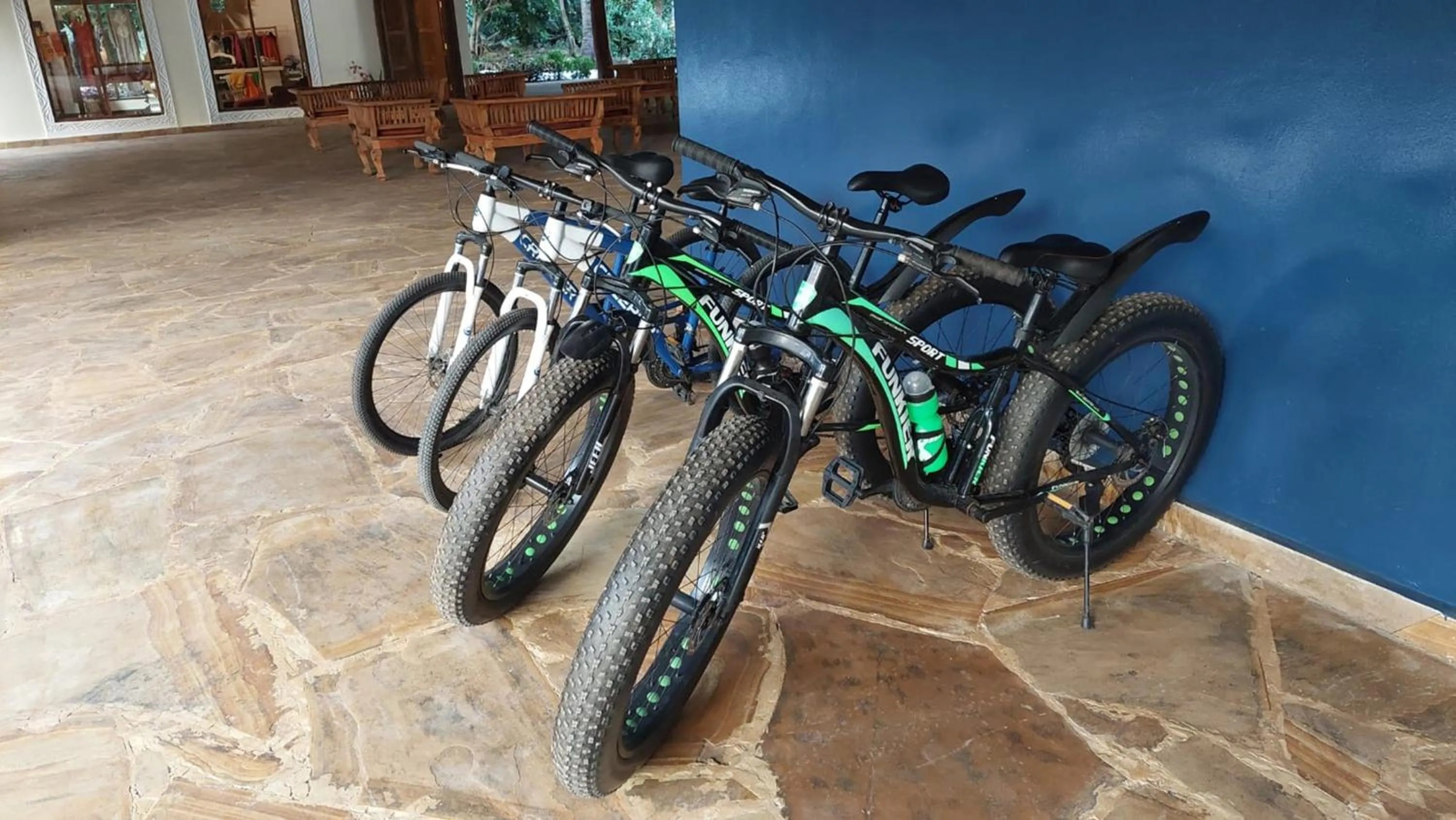 Cycling in Maharaja Boutique Hotel Zanzibar