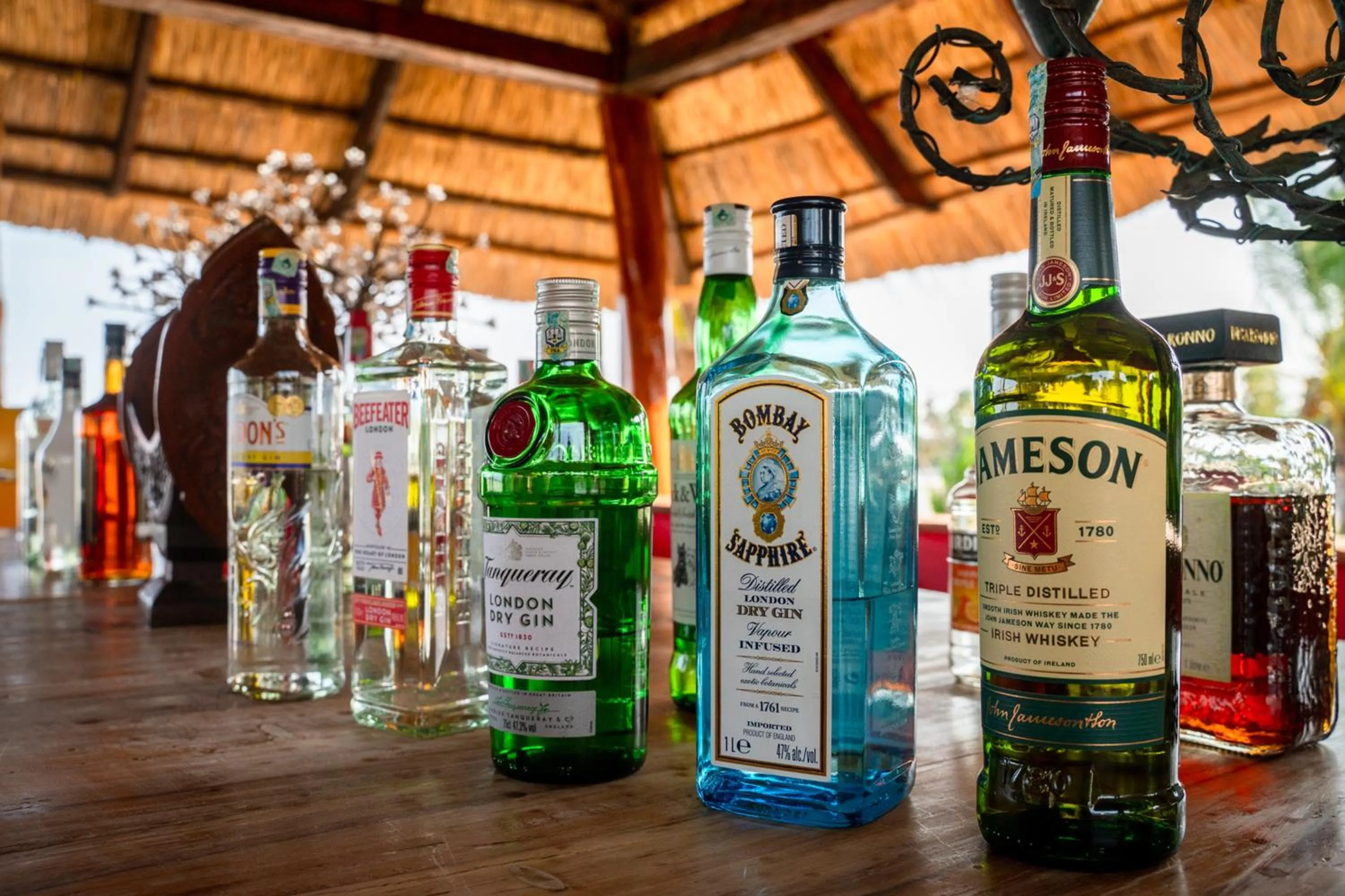 Alcoholic drinks in Maharaja Boutique Hotel Zanzibar