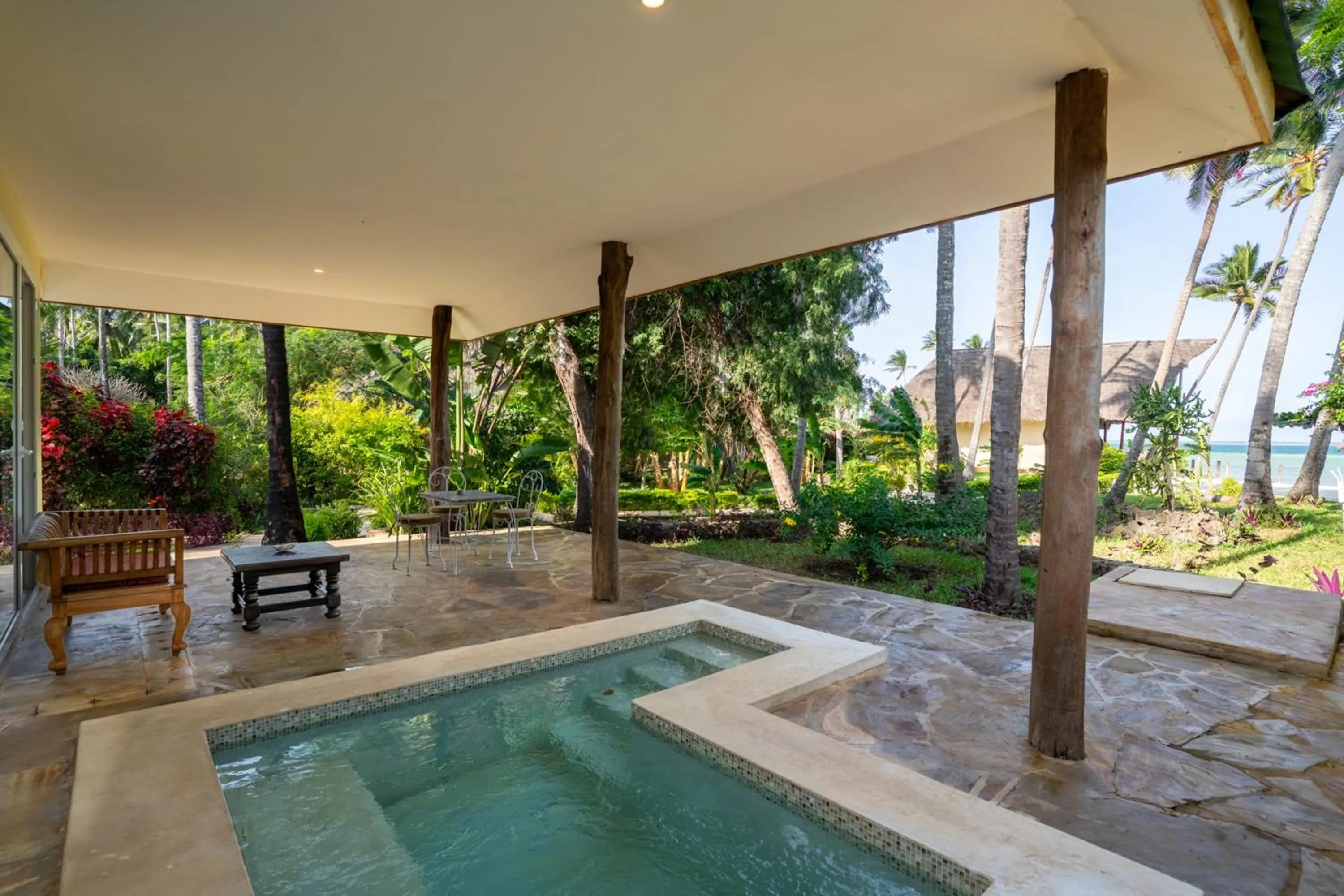 Hot Tub in Maharaja Boutique Hotel Zanzibar