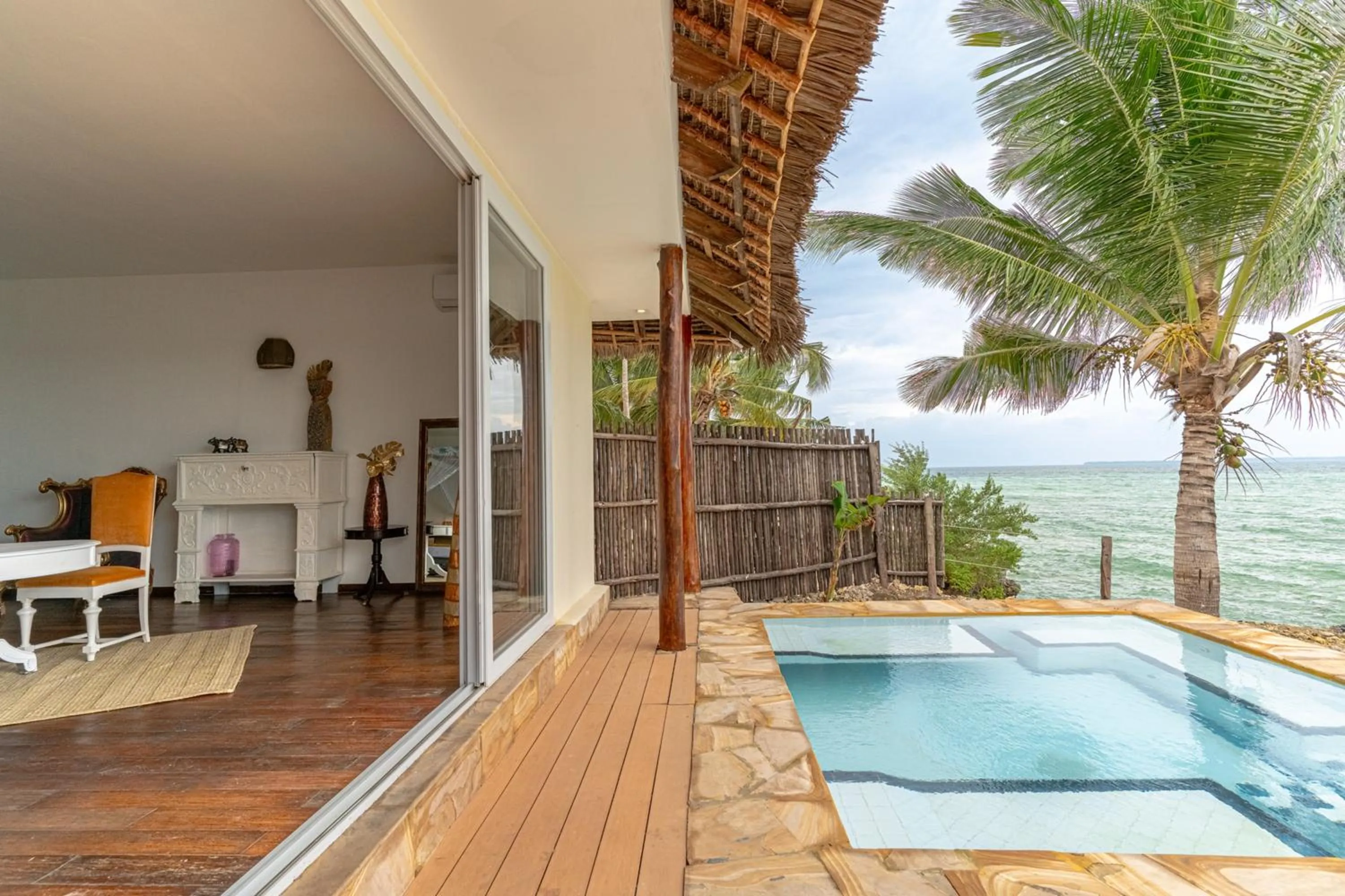 Patio in Maharaja Boutique Hotel Zanzibar