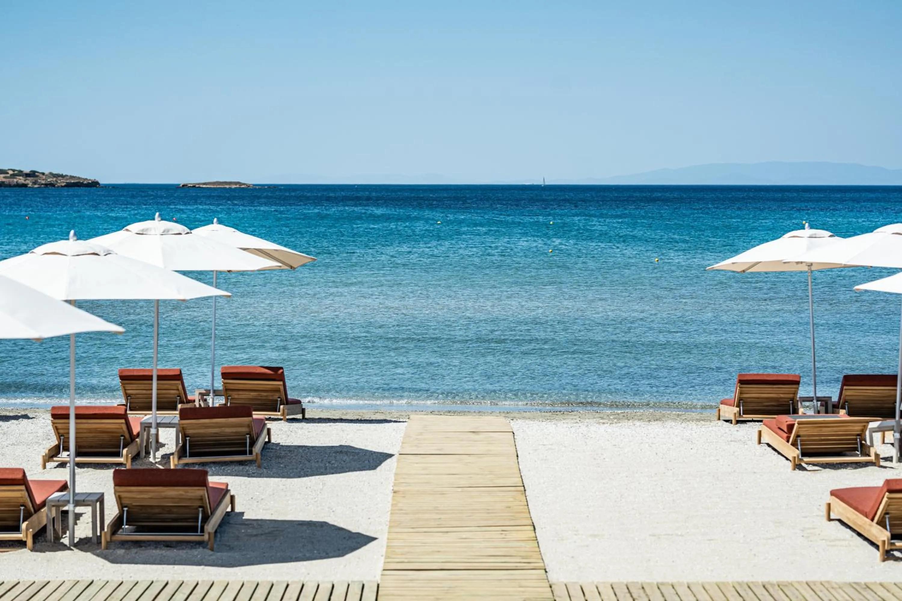 Beach in 91 Athens Riviera, The Resort