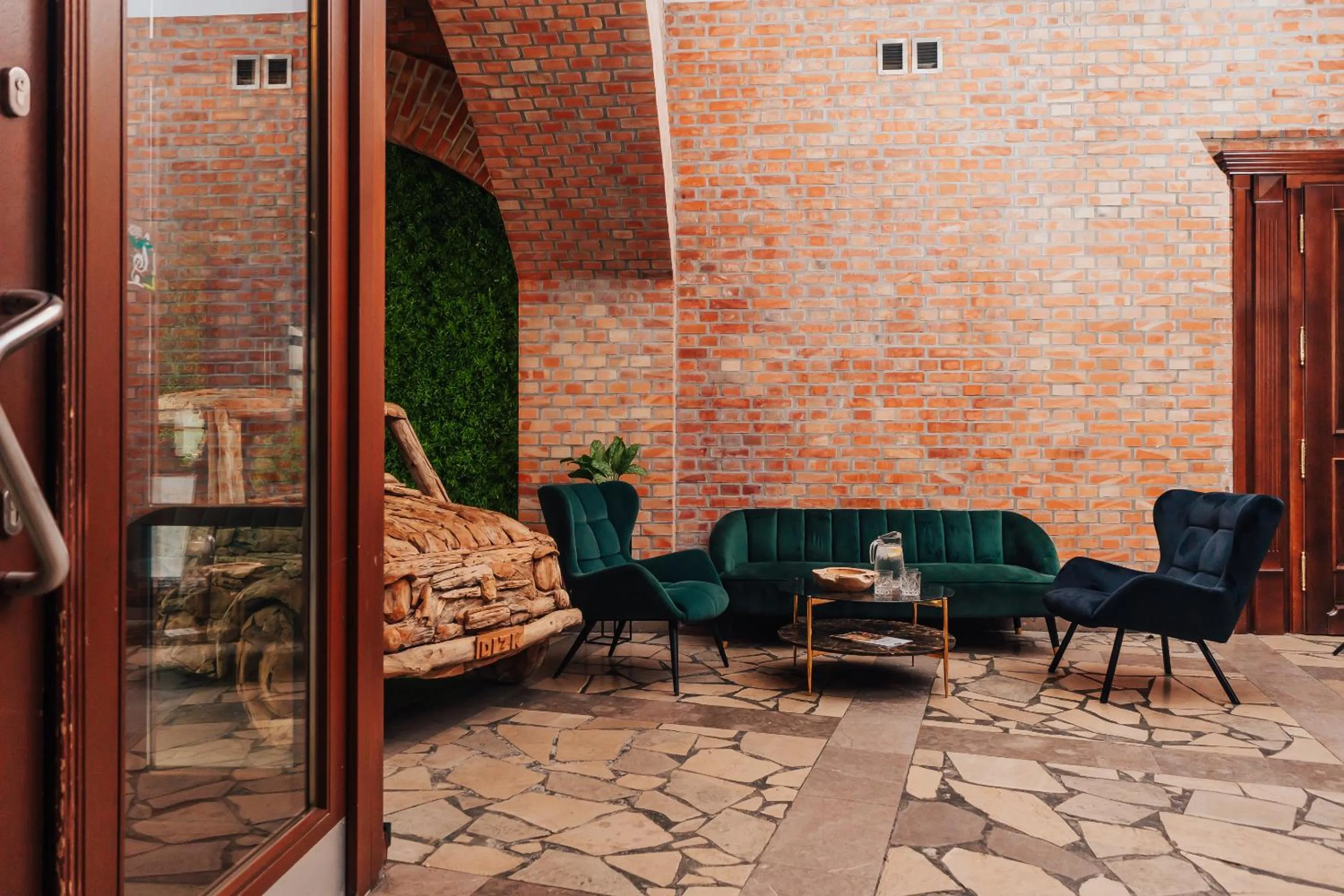 Lobby or reception in Hotel Sphinx