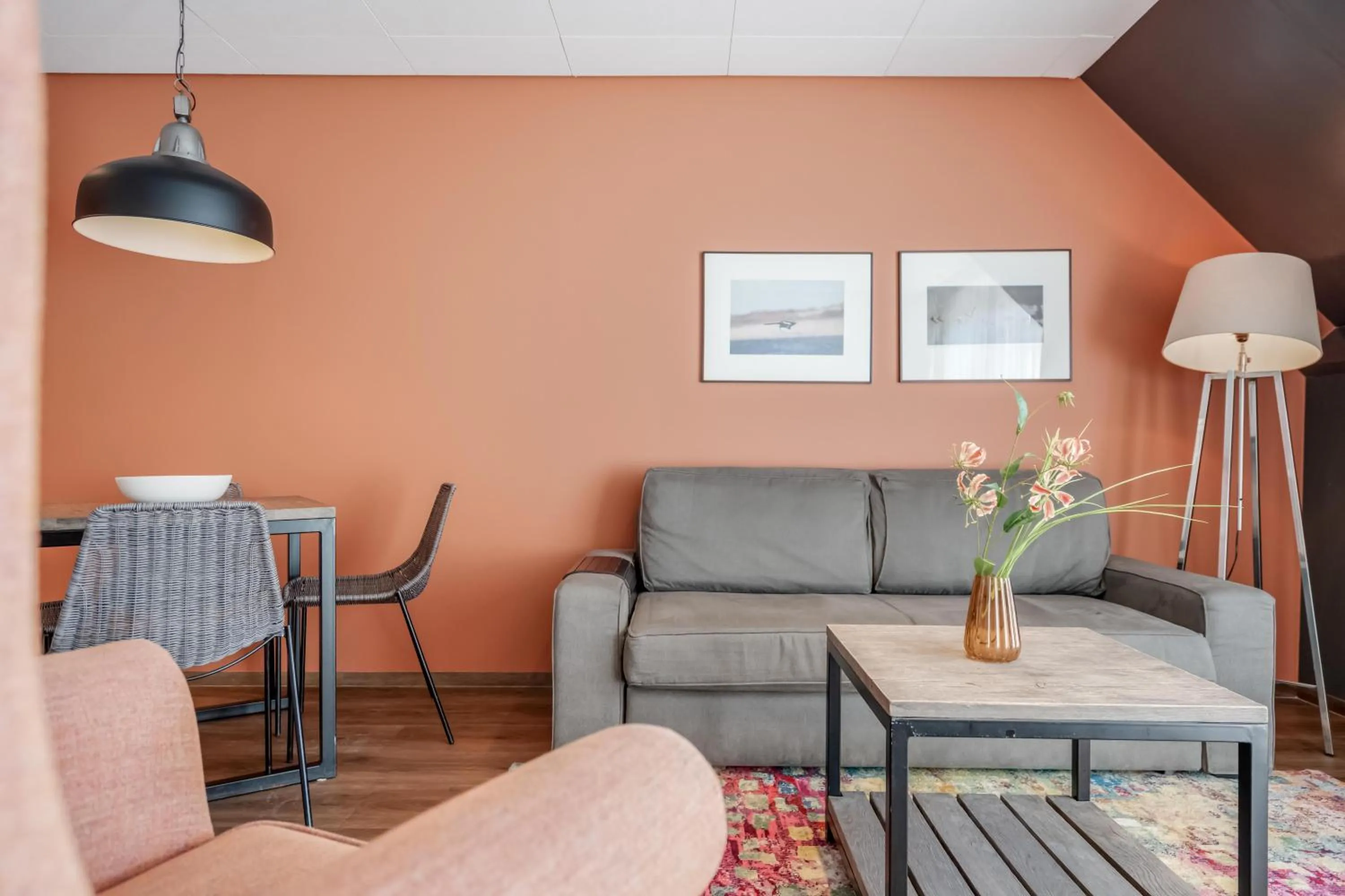 Seating area in Badhotel Bruin