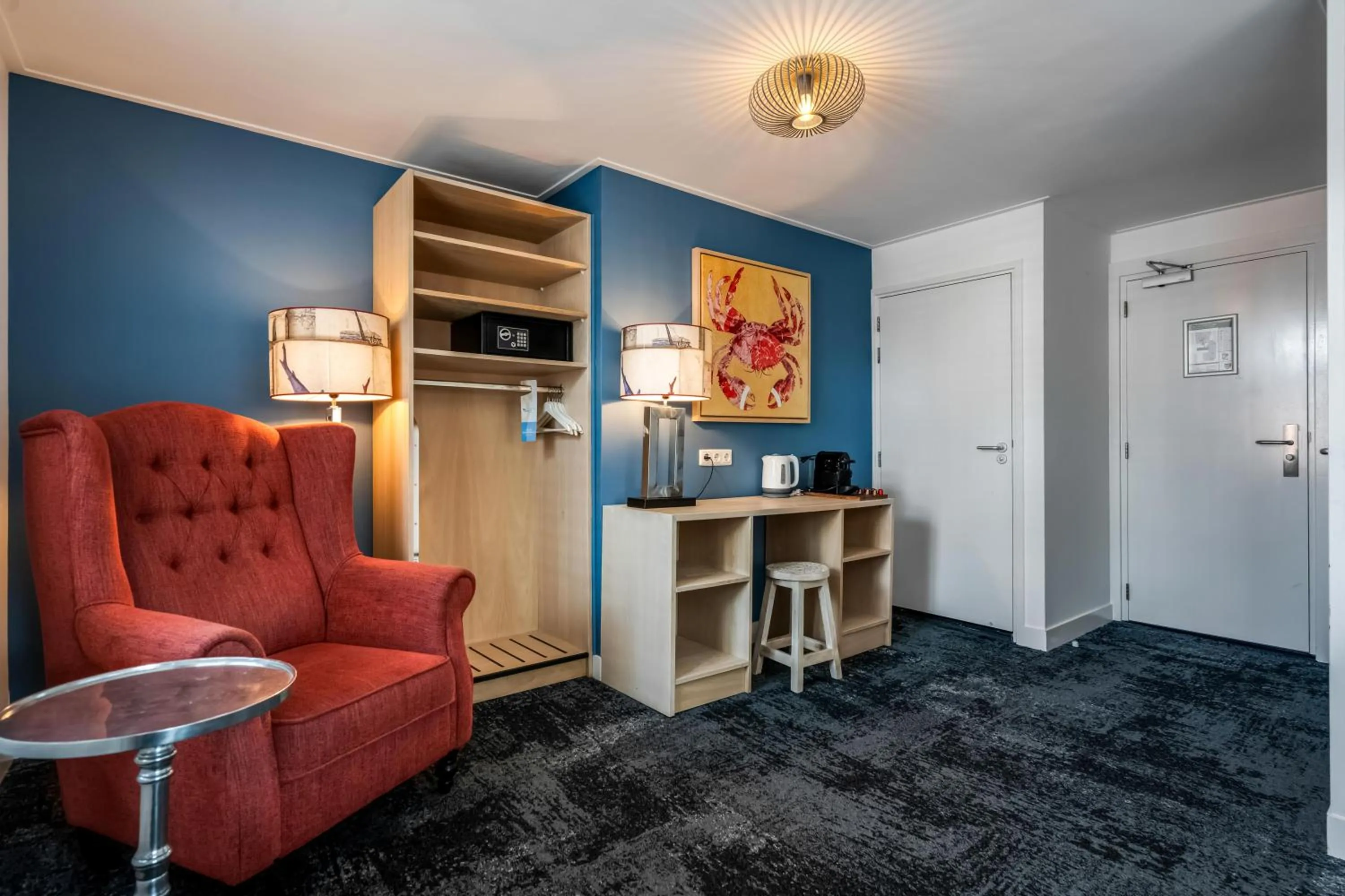 Seating area in Badhotel Bruin