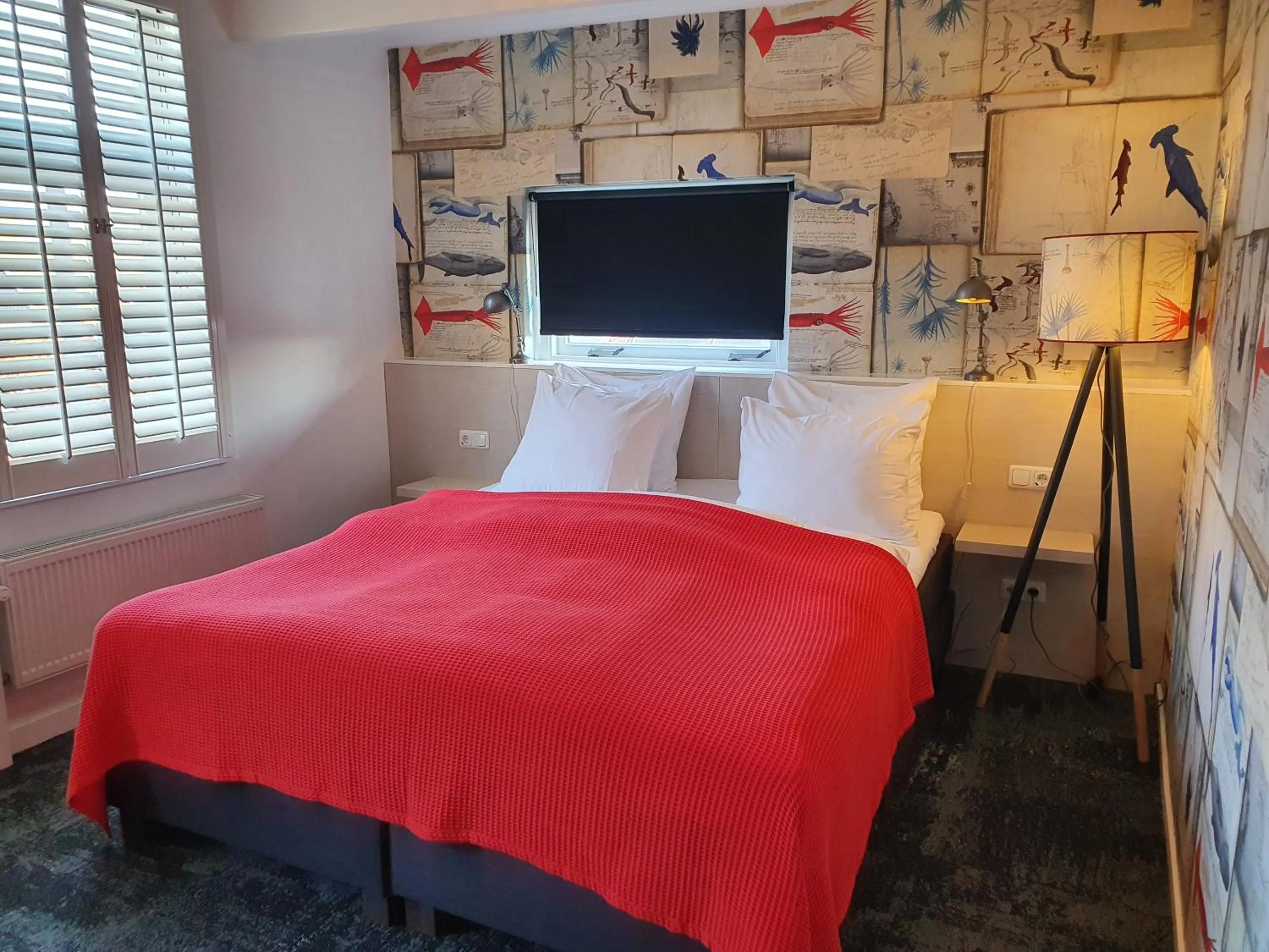 Bed in Badhotel Bruin