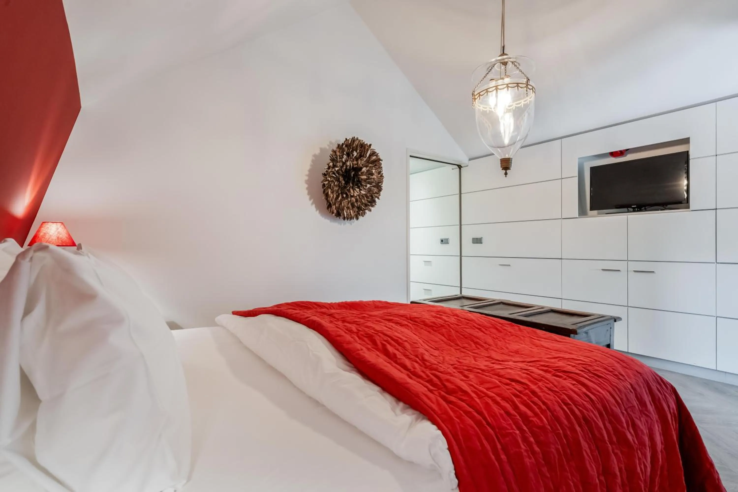 Bed in Badhotel Bruin