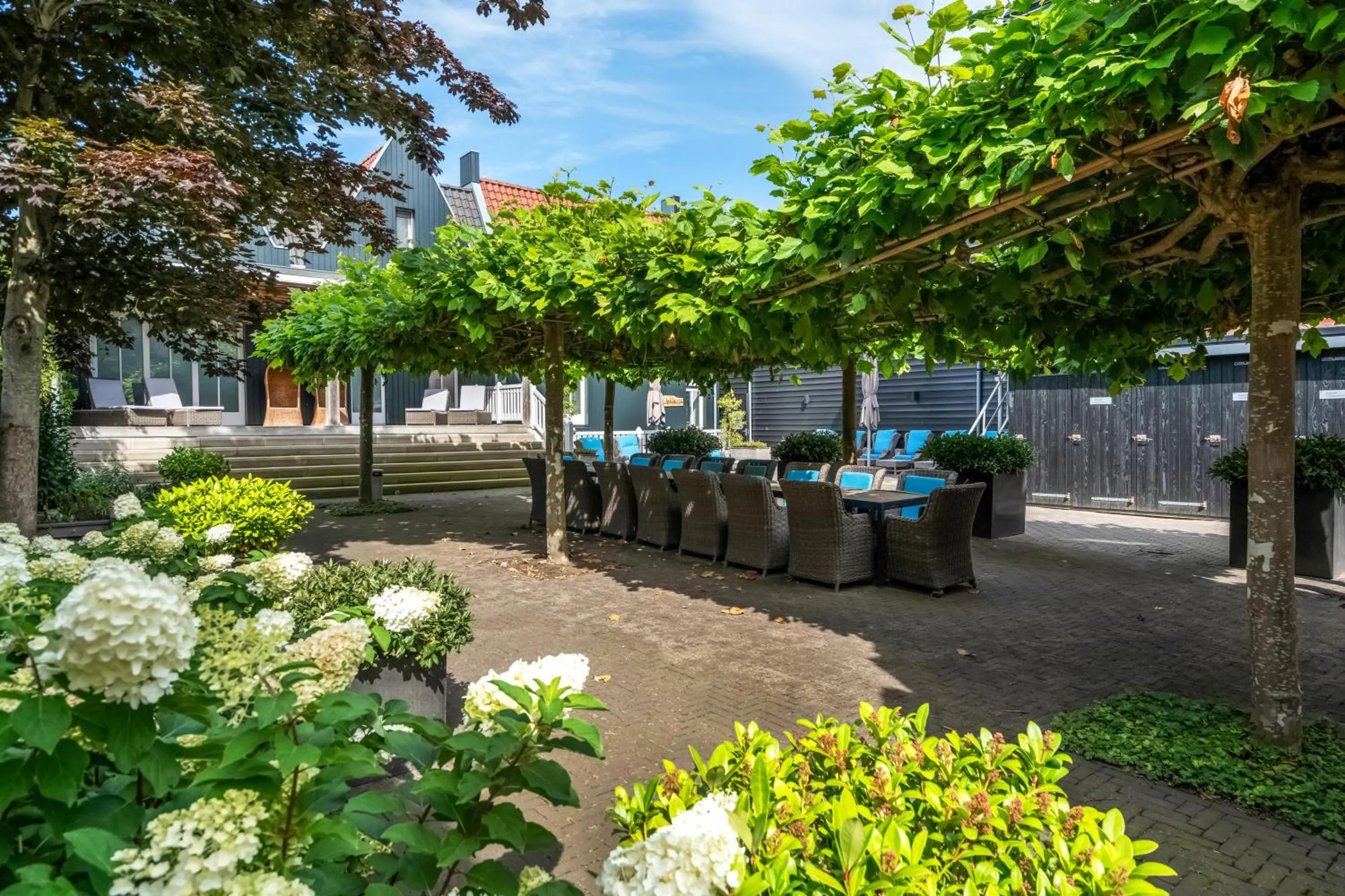 Garden in Badhotel Bruin