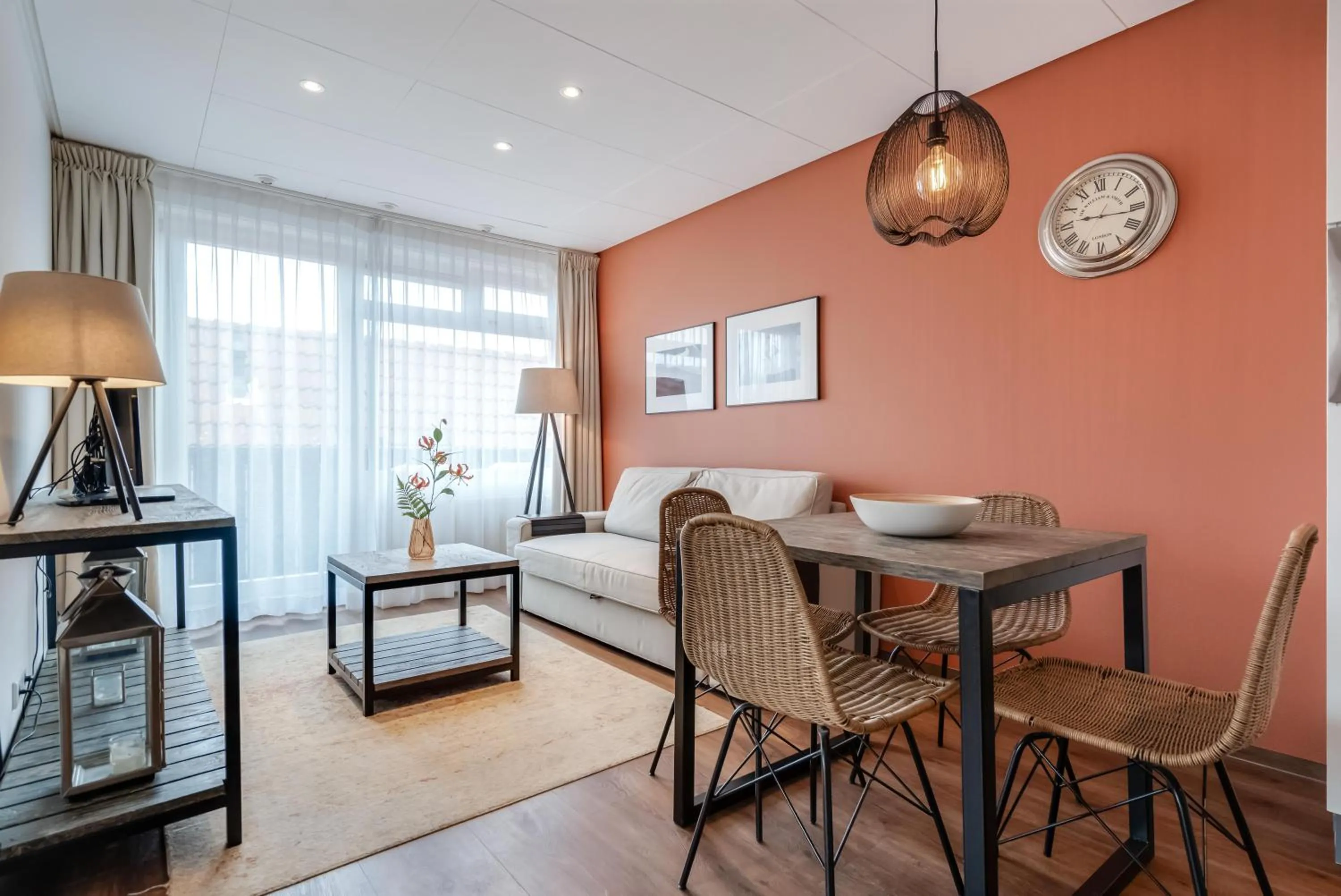 Living room in Badhotel Bruin