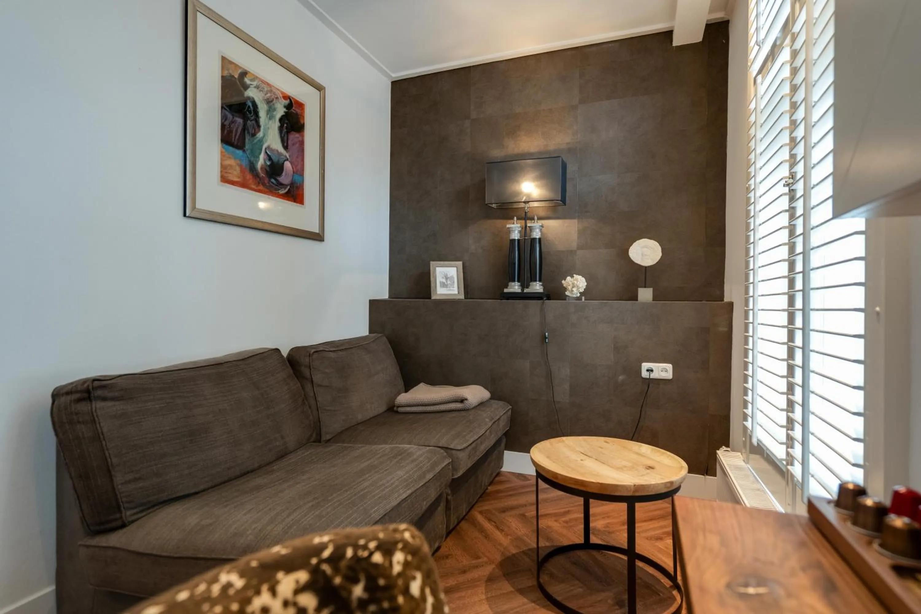 Seating area in Badhotel Bruin