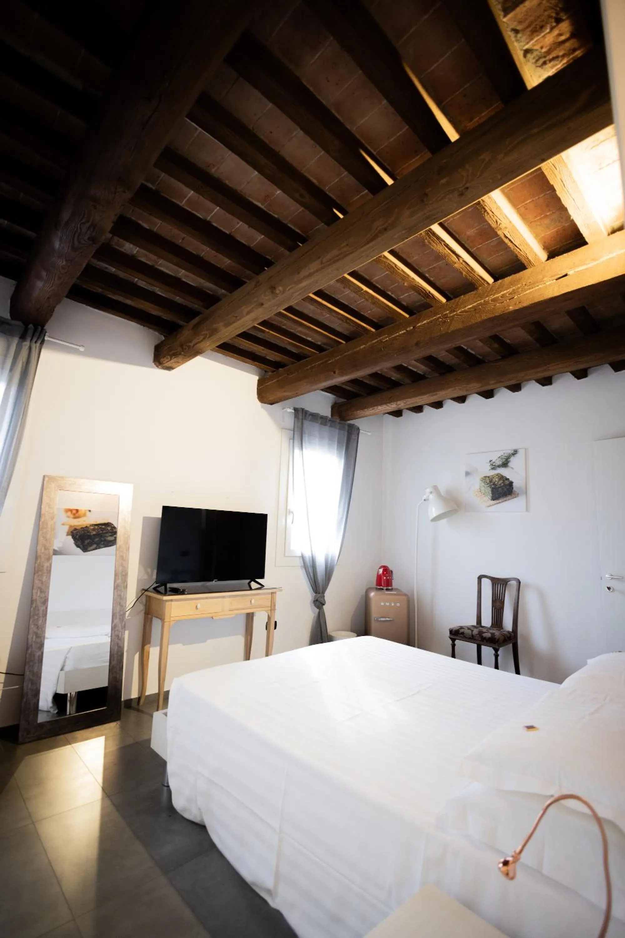 Bed in LA CASCINA DEL BALSAMICO b&b