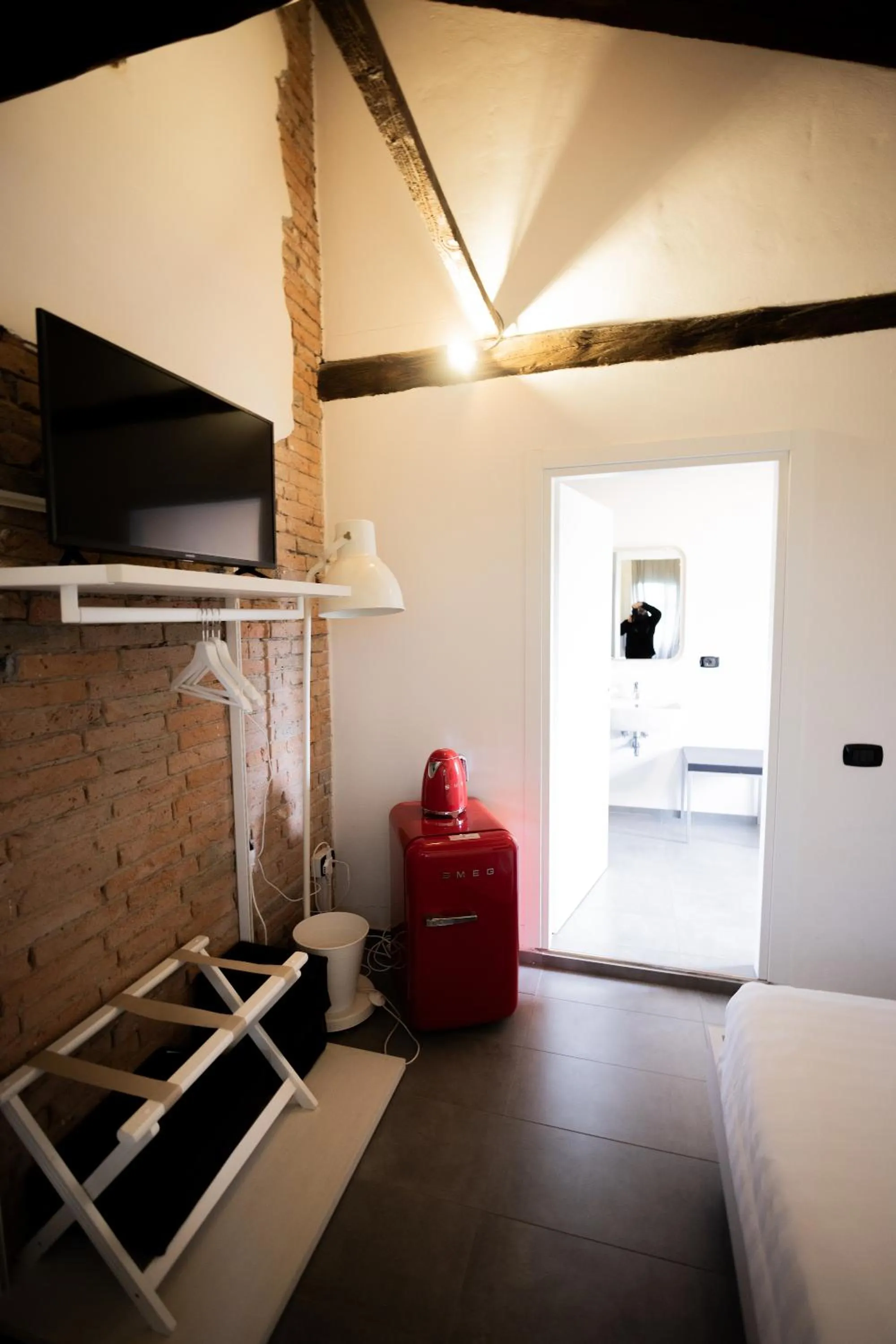 Bed in LA CASCINA DEL BALSAMICO b&b