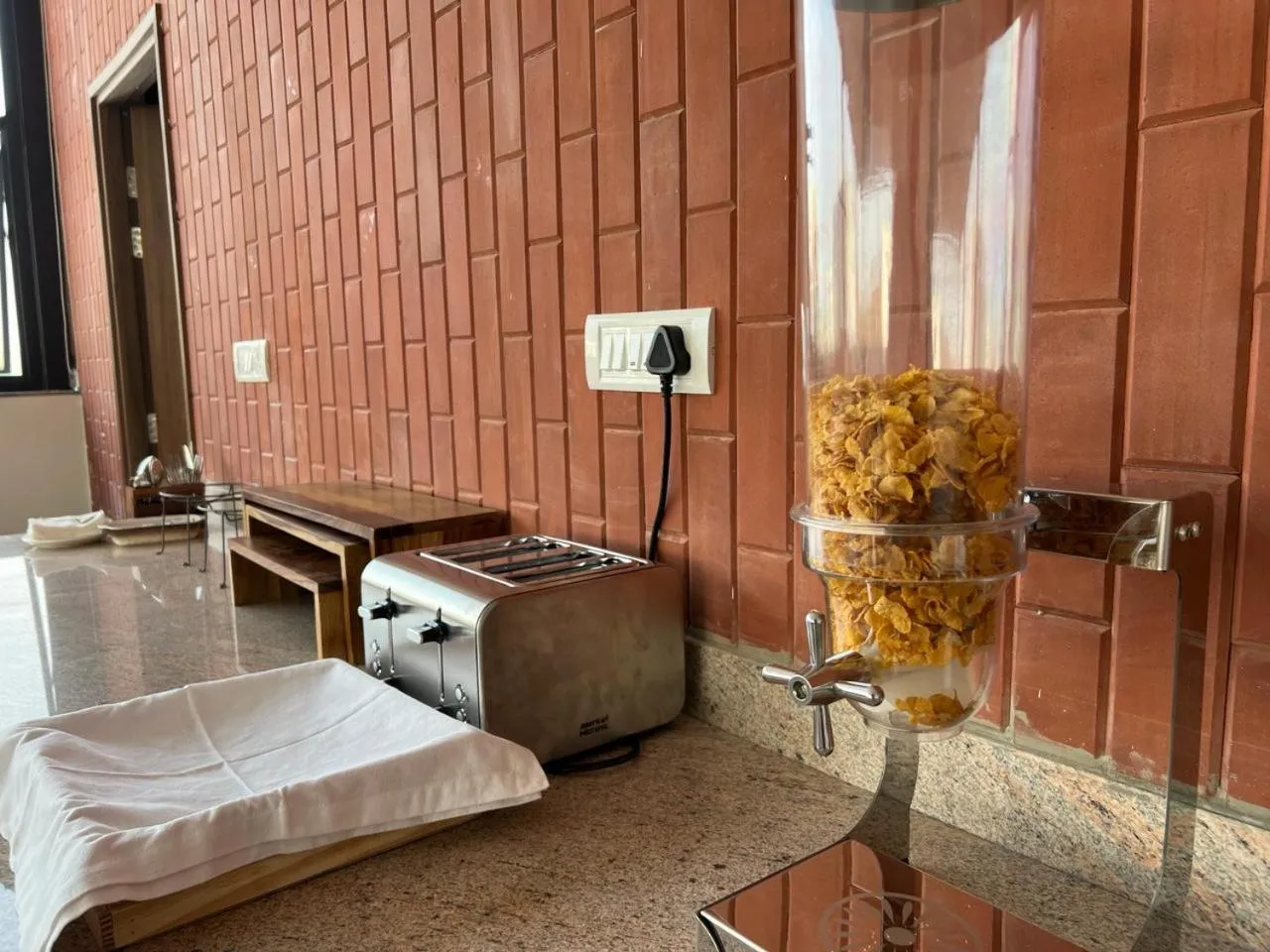 Breakfast in Swanotel Gachibowli