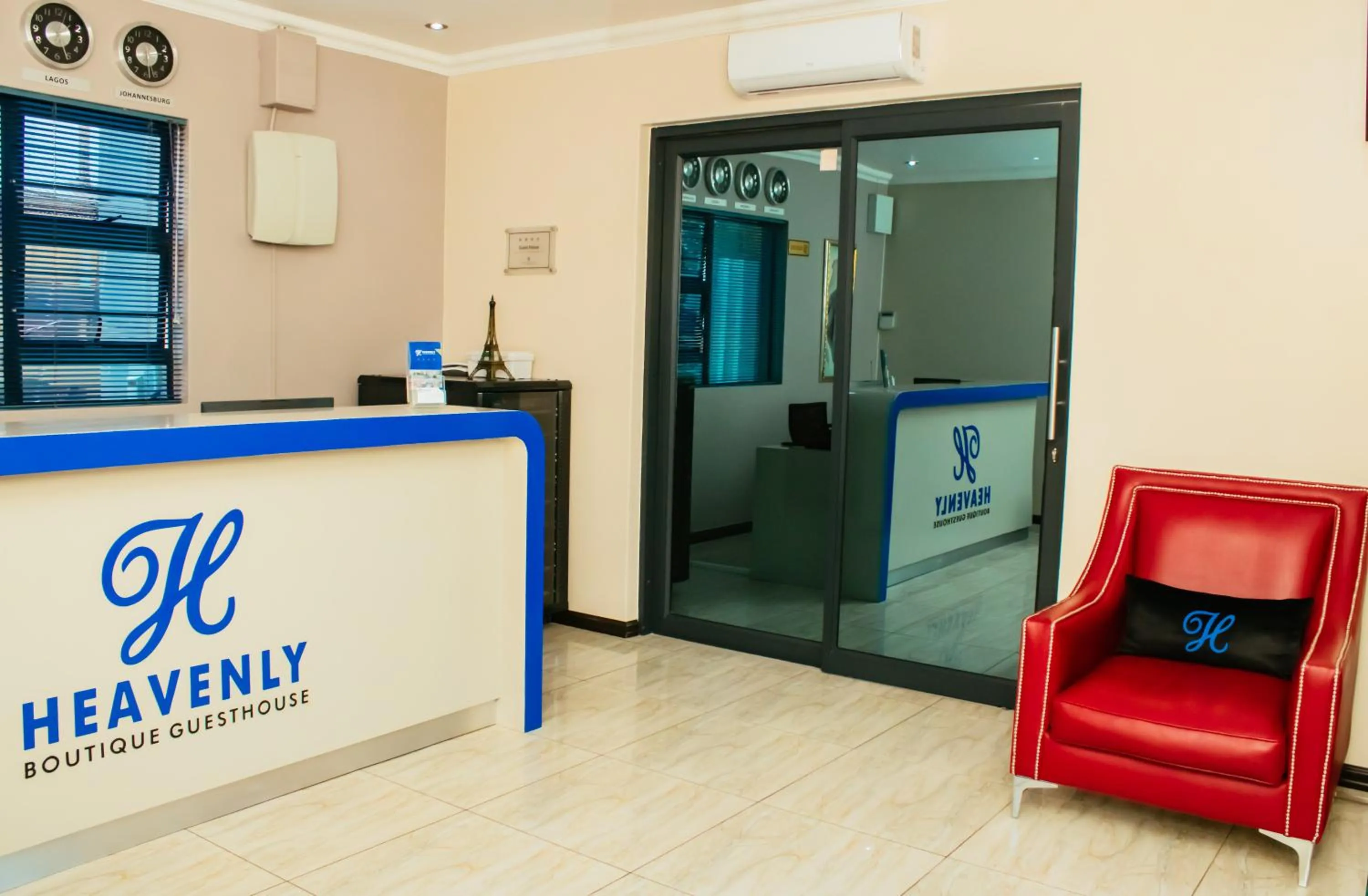 Lobby or reception in Heavenly Boutique Hotel