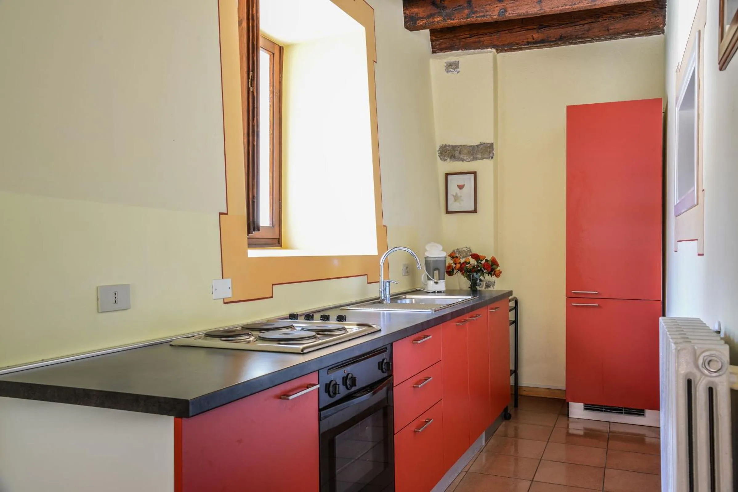 Kitchen or kitchenette in VILLA GARUTI VILLAGE