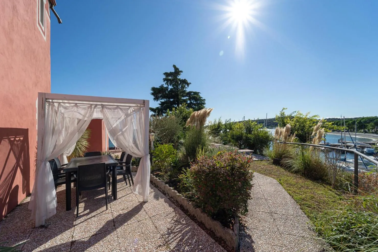 Patio in VILLA GARUTI VILLAGE