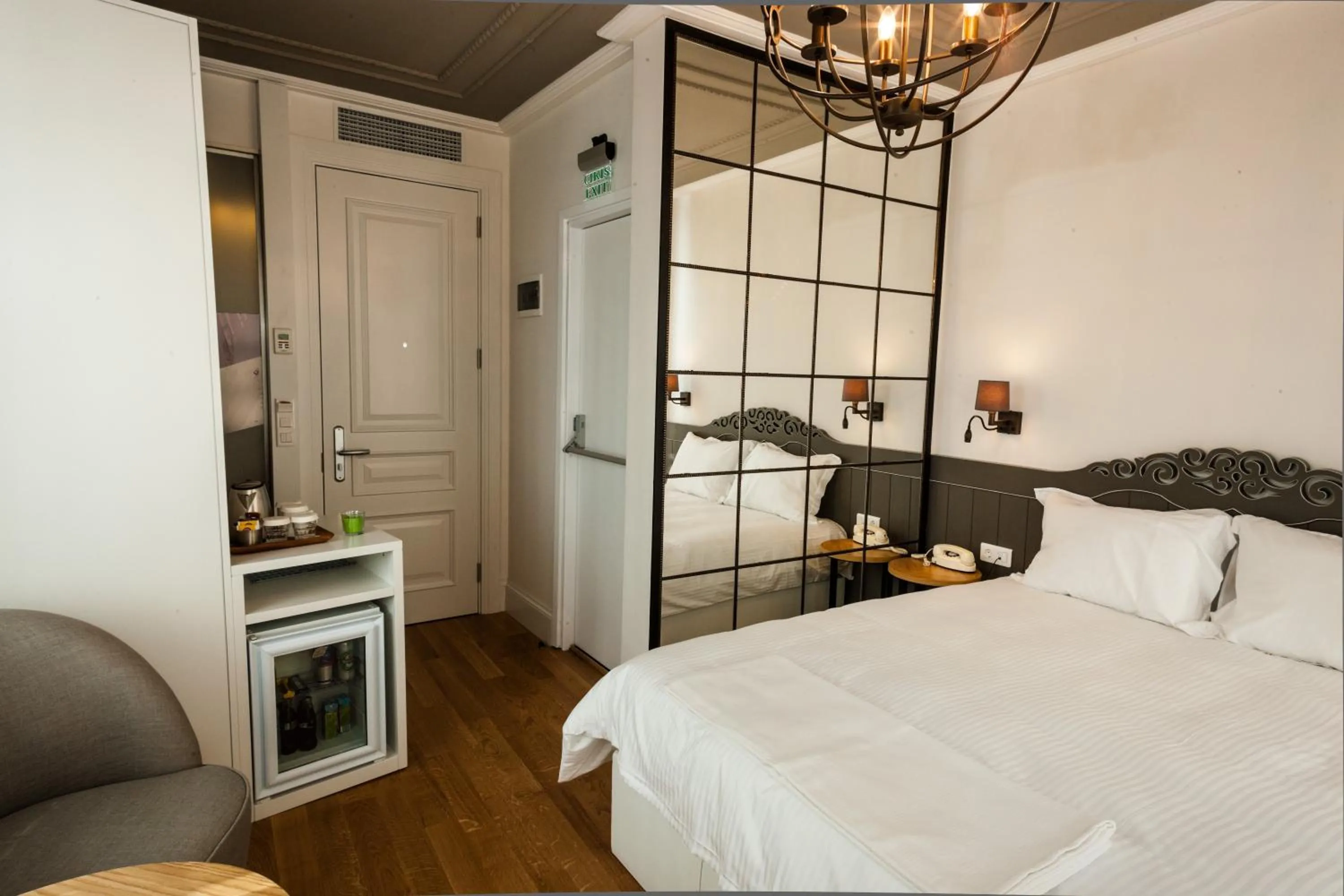 Bed in Pino Verde Hotel