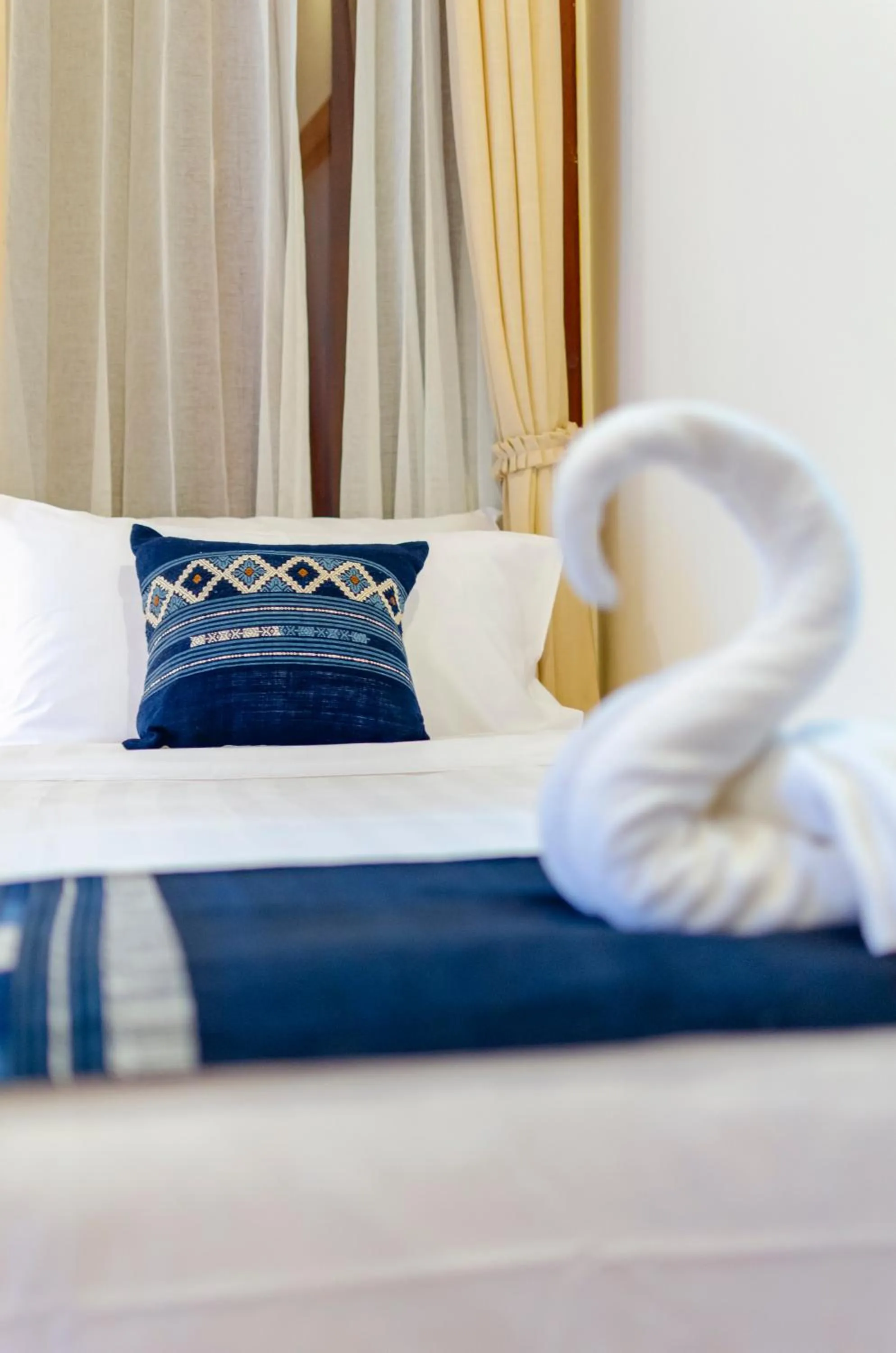 Bed in Villa Khili Namkhan