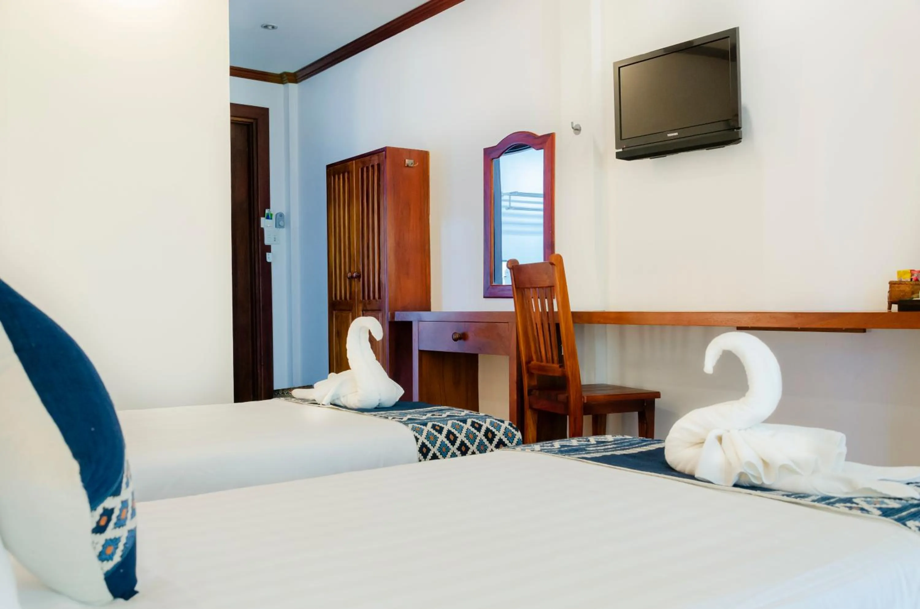 Bed in Villa Khili Namkhan