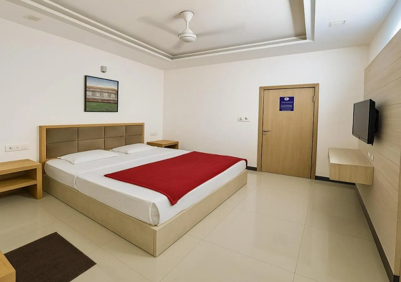 Bedroom, Bed in Stay Guru Usha Residency