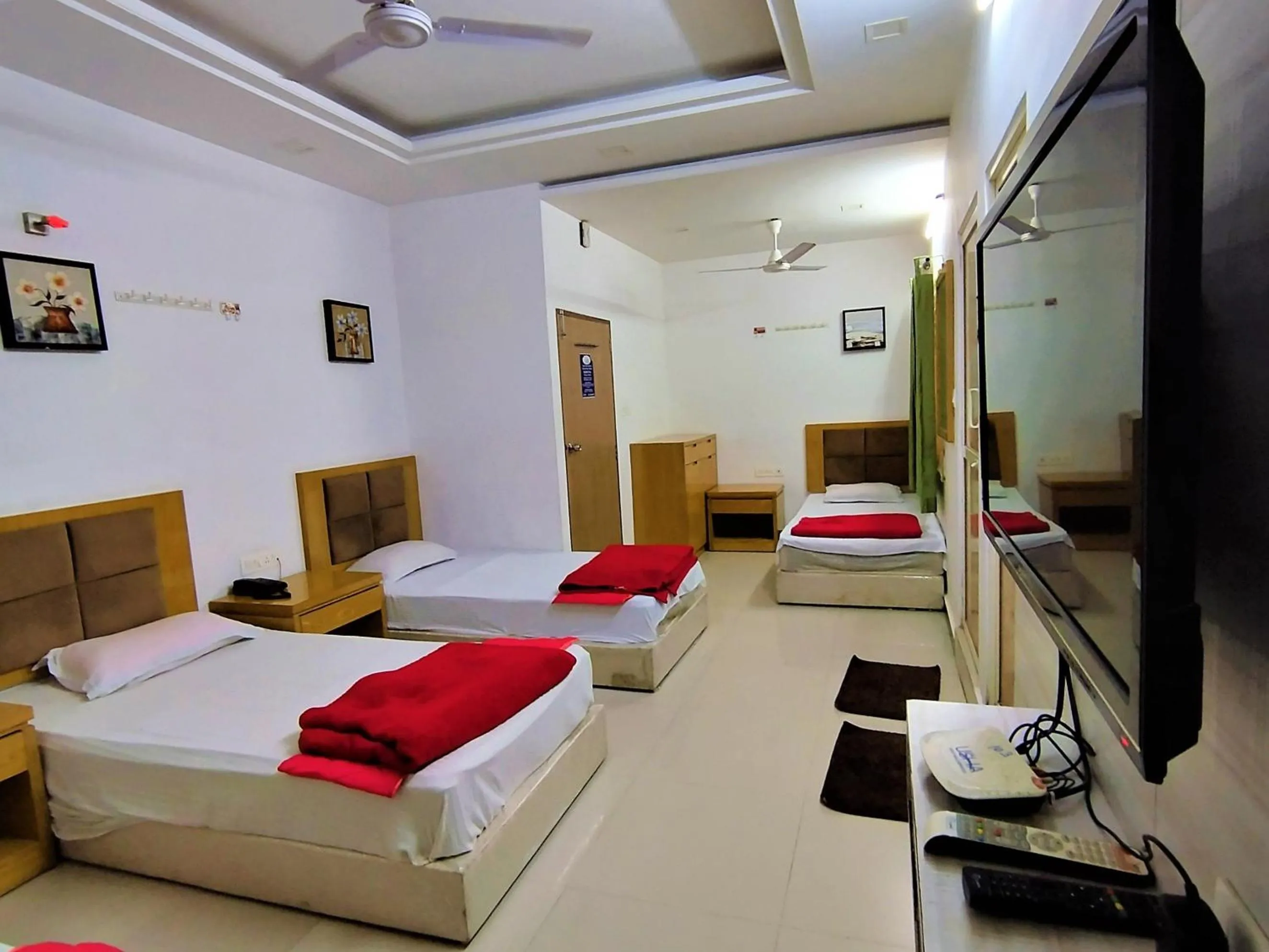 Bedroom, Bed in Stay Guru Usha Residency