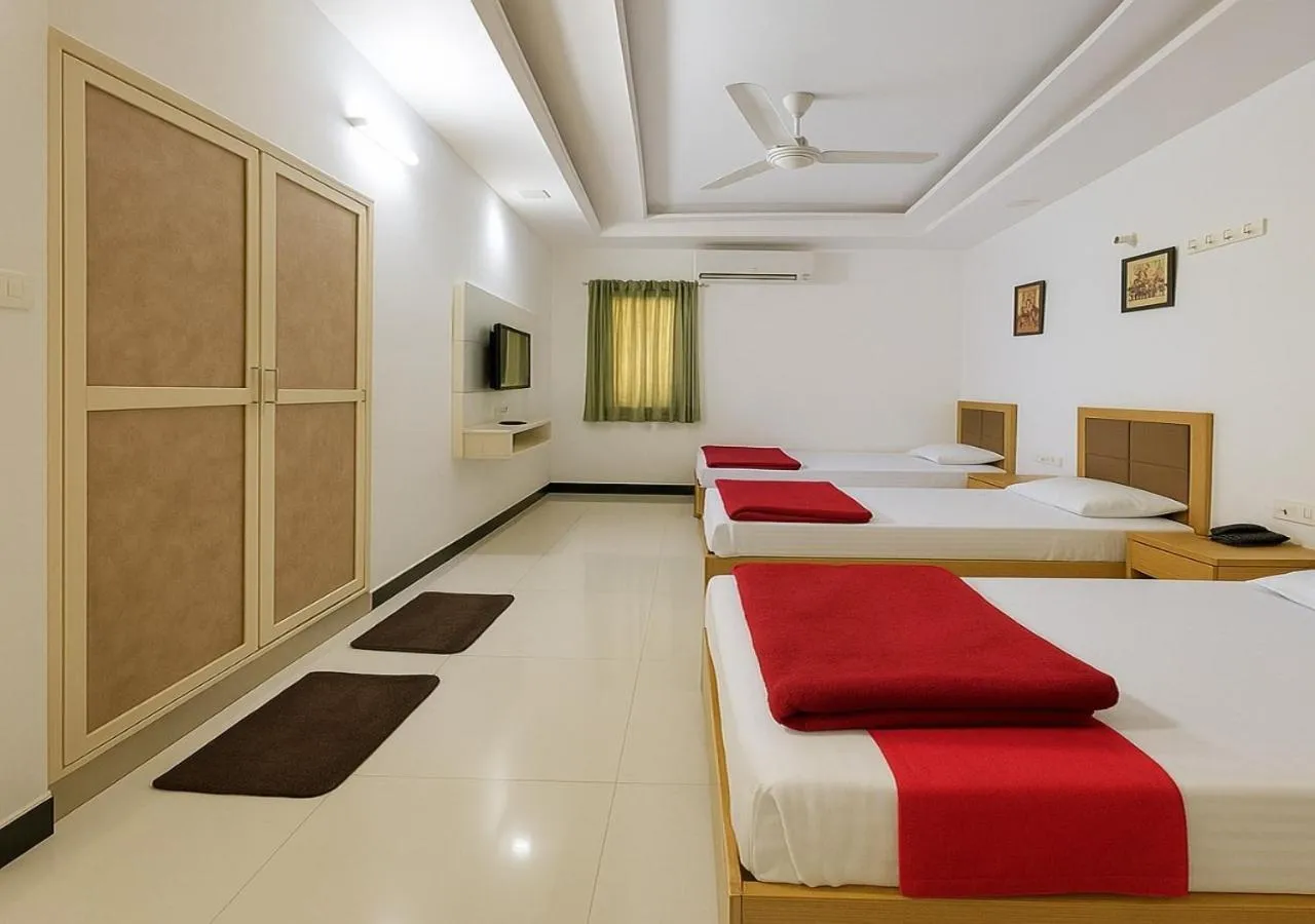 Bedroom, Bed in Stay Guru Usha Residency