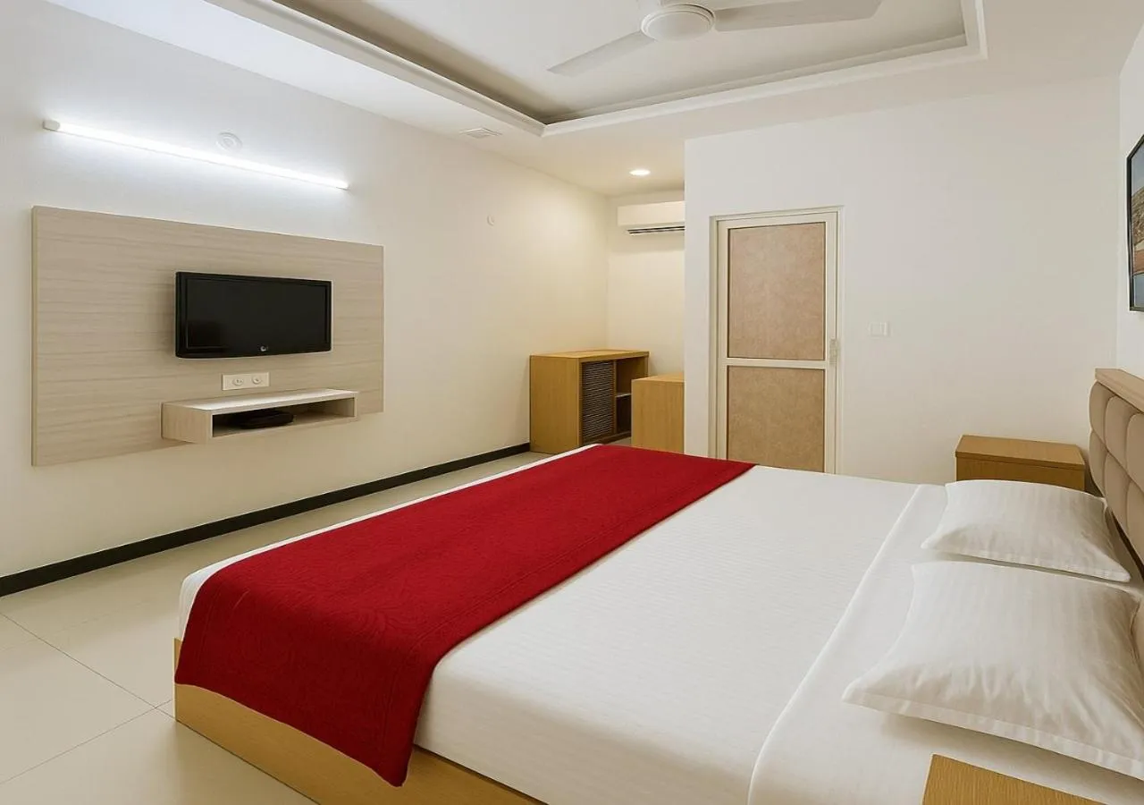 Bedroom, Bed in Stay Guru Usha Residency