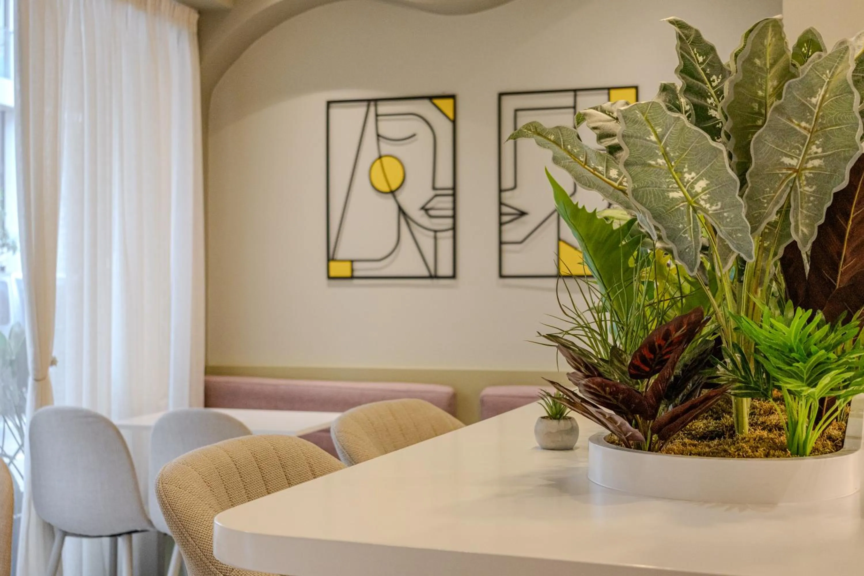 Living room in Villa Noem