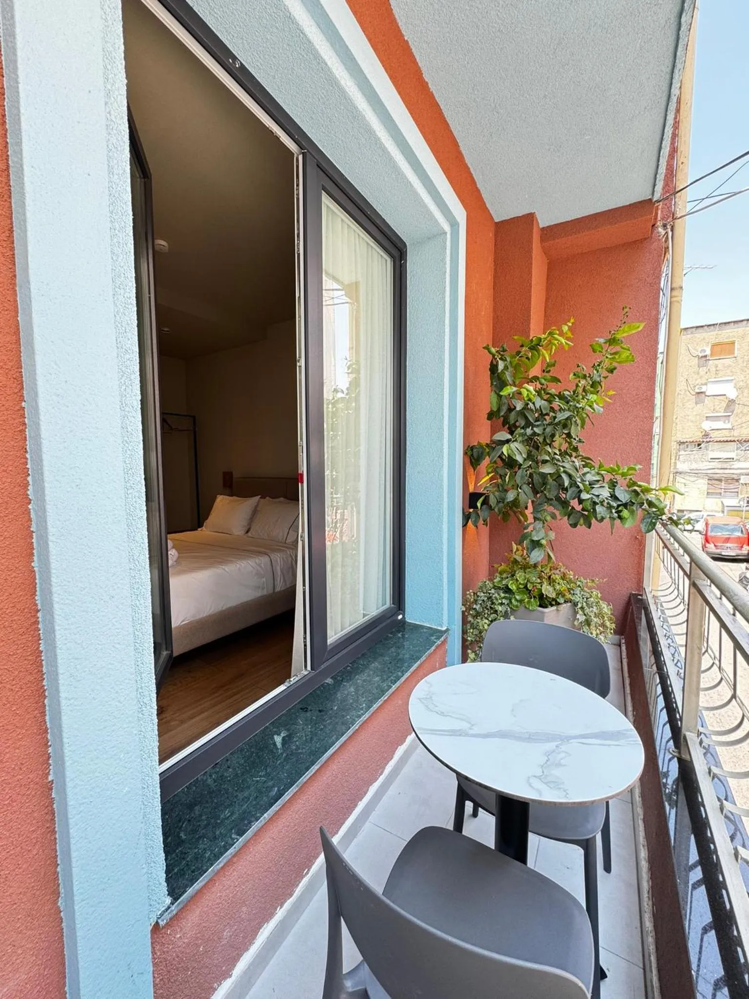 Balcony/Terrace, Bed in Villa Noem