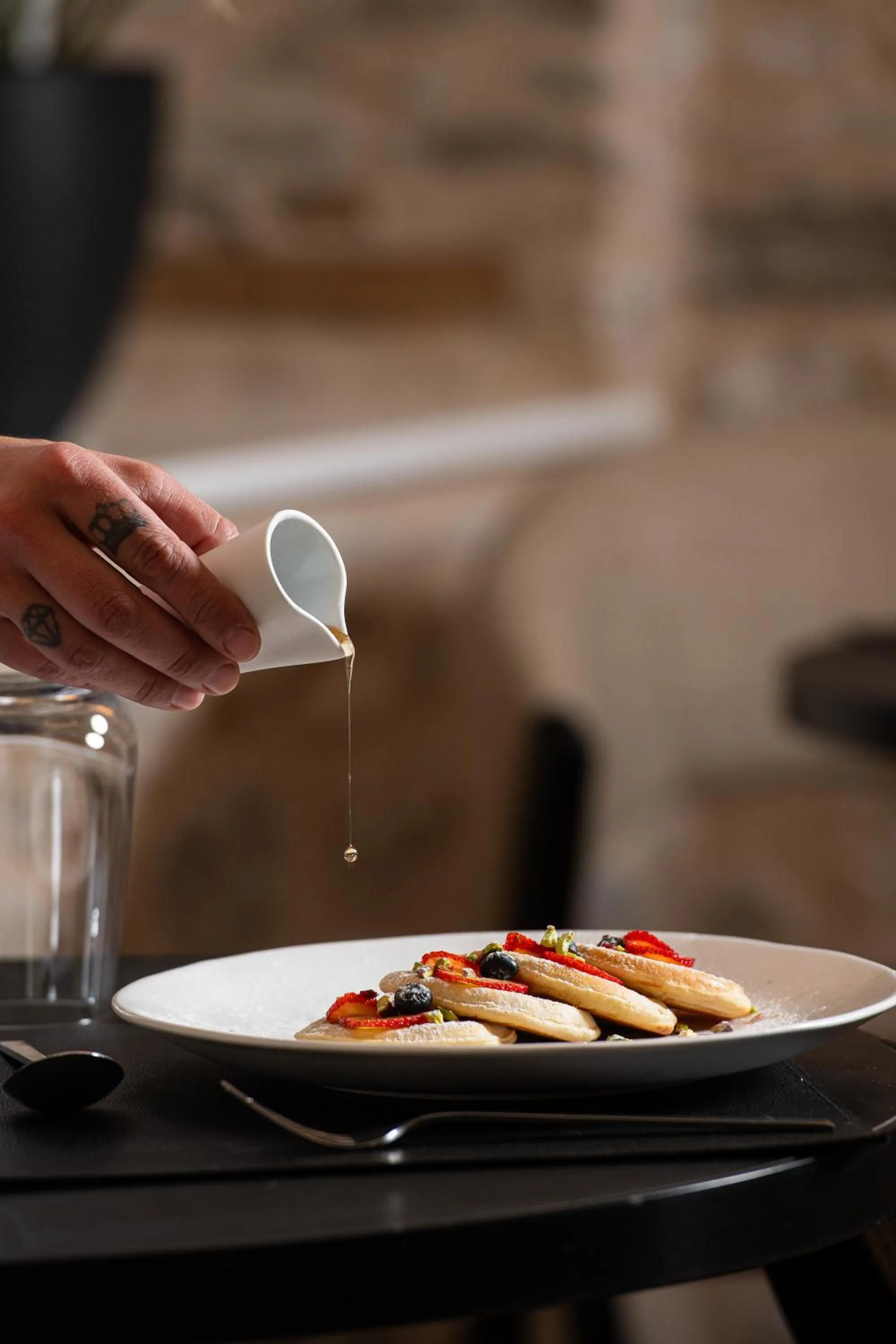 Breakfast in Argini Syros