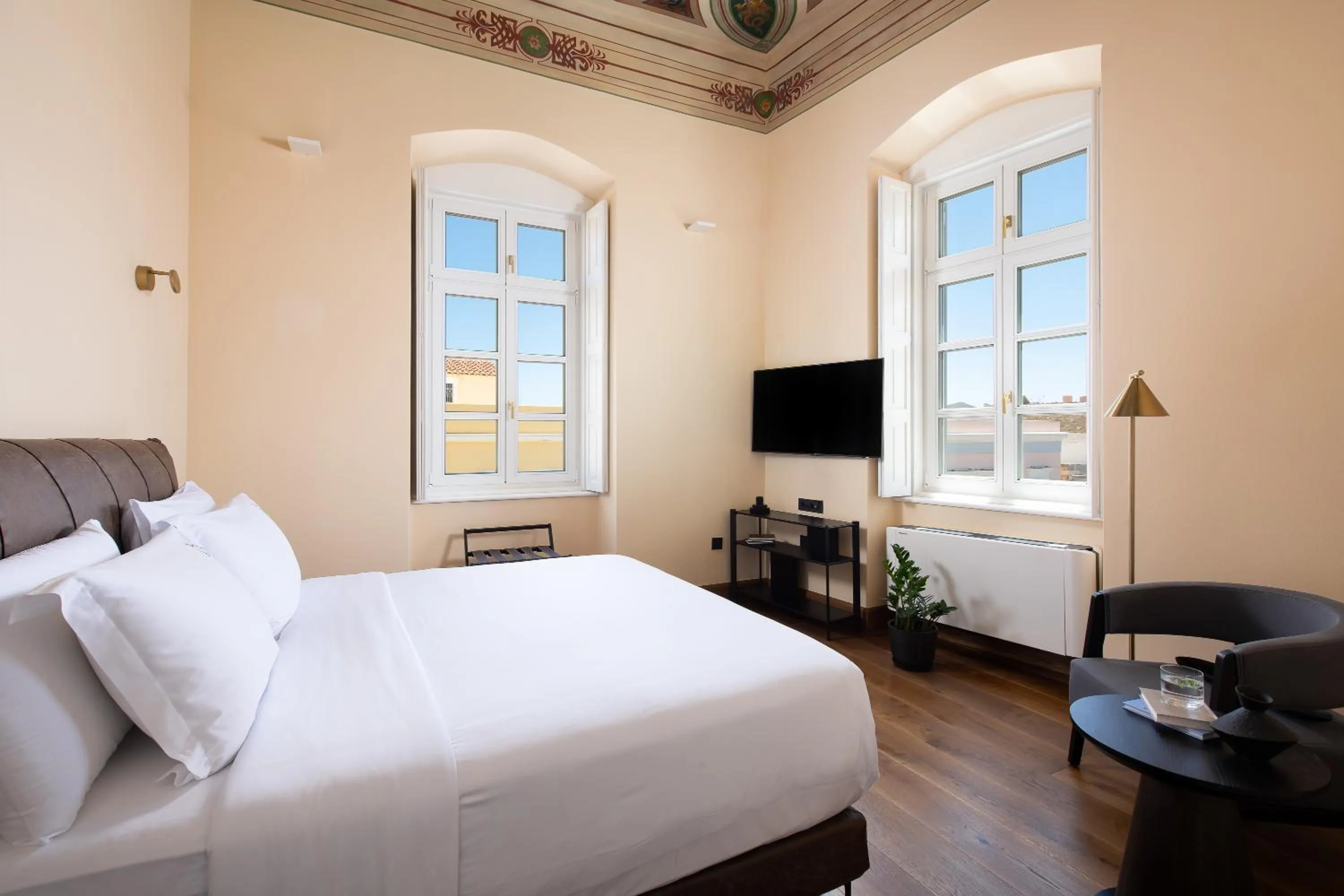 Bedroom, Bed in Argini Syros