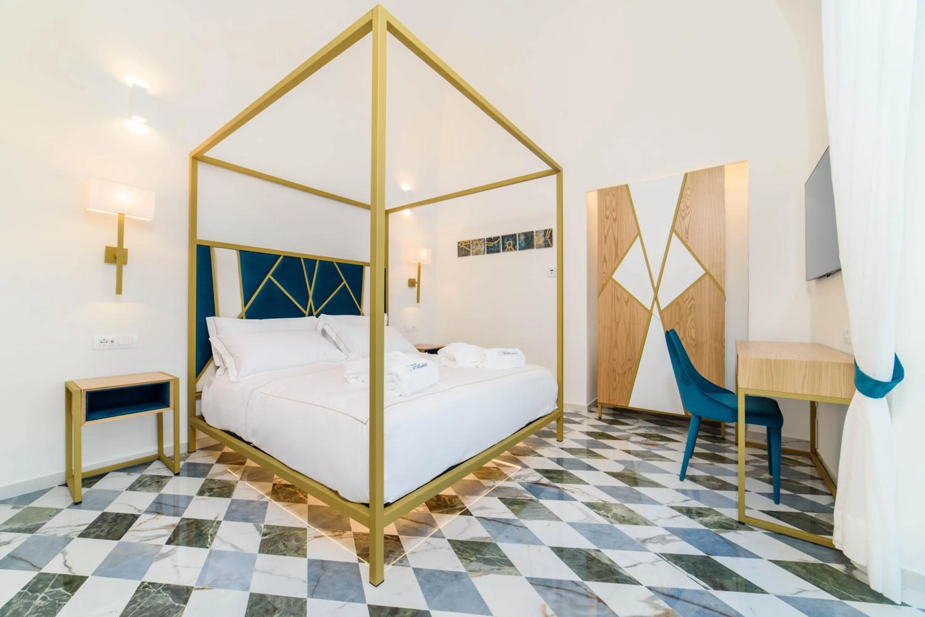 Bed in Palazzo Vitagliano