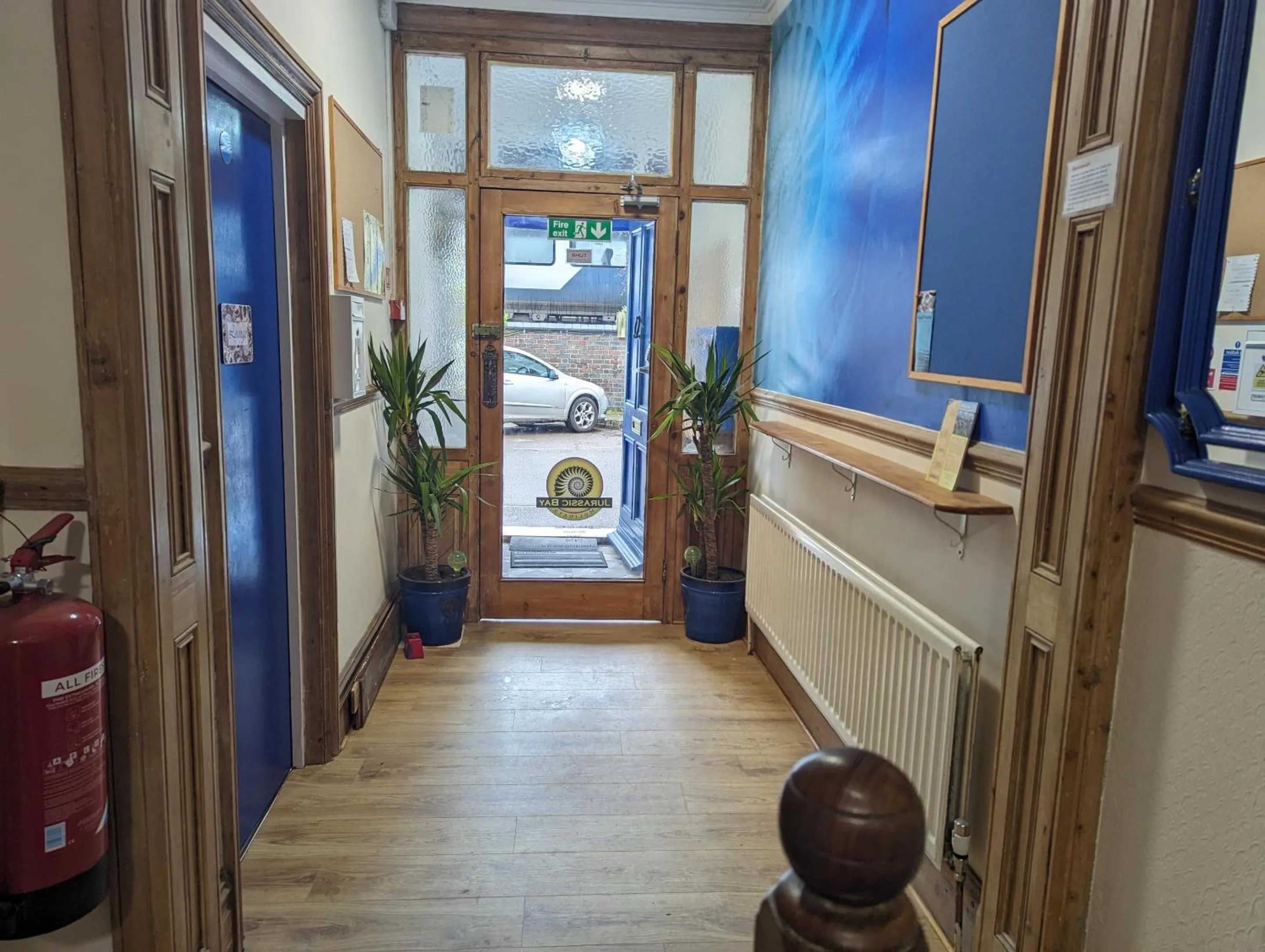 Lobby or reception in Jurassic Bay Holidays