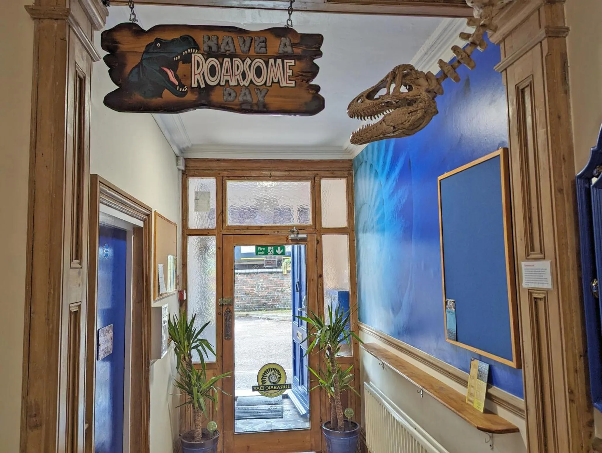 Lobby or reception in Jurassic Bay Holidays