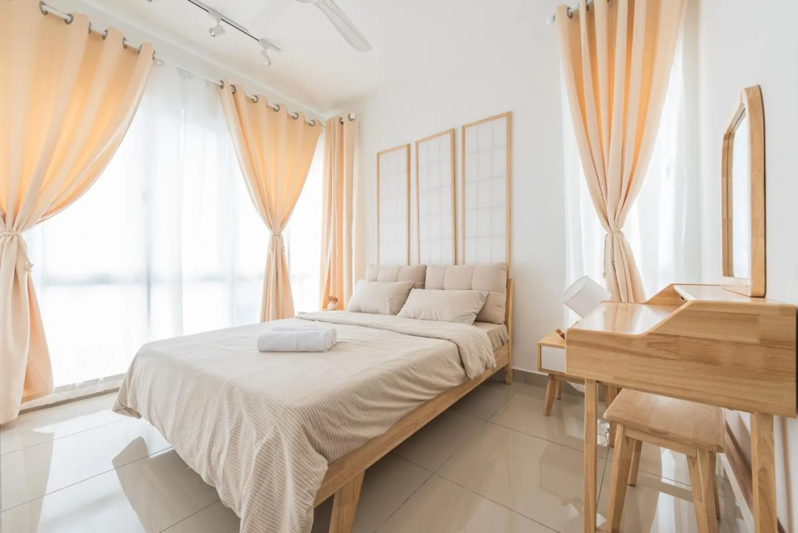 Bed in Luxury Homestay Cyberjaya Putrajaya Vision Residence #IOICityMall