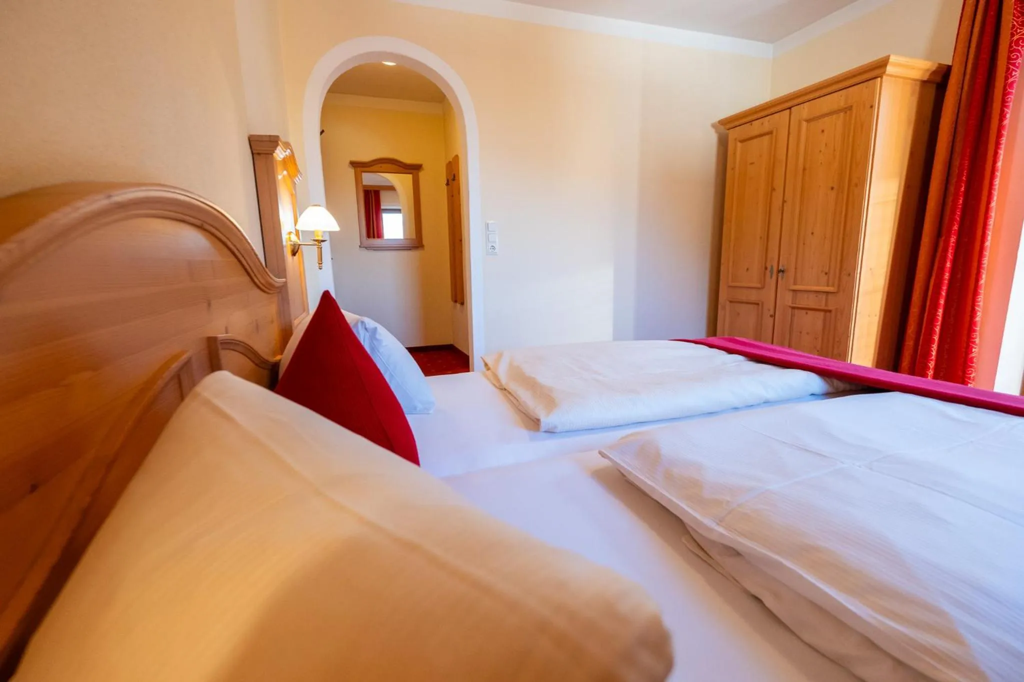 Bedroom, Bed in Hotel Rietzer Hof