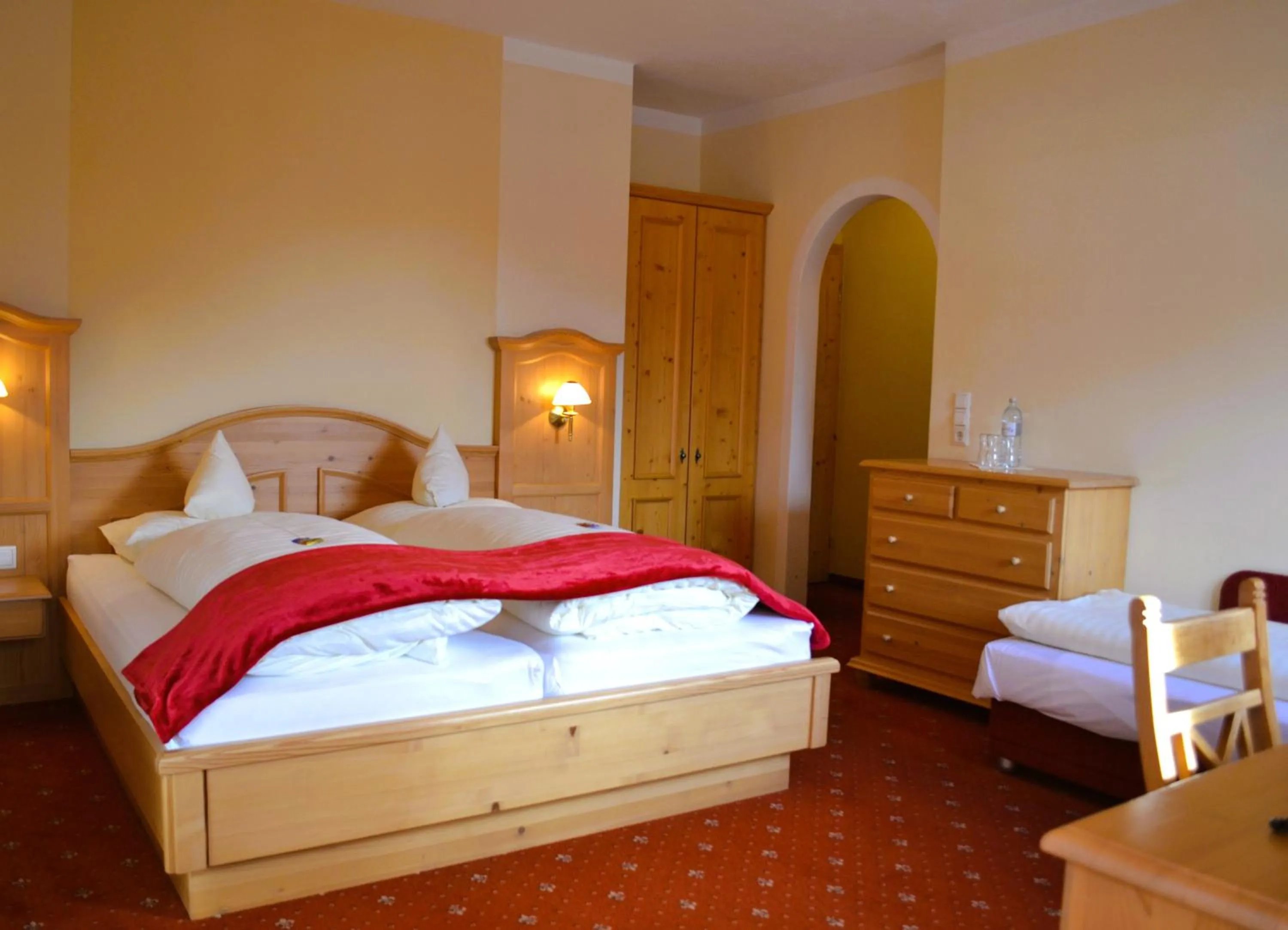 Bedroom, Bed in Hotel Rietzer Hof