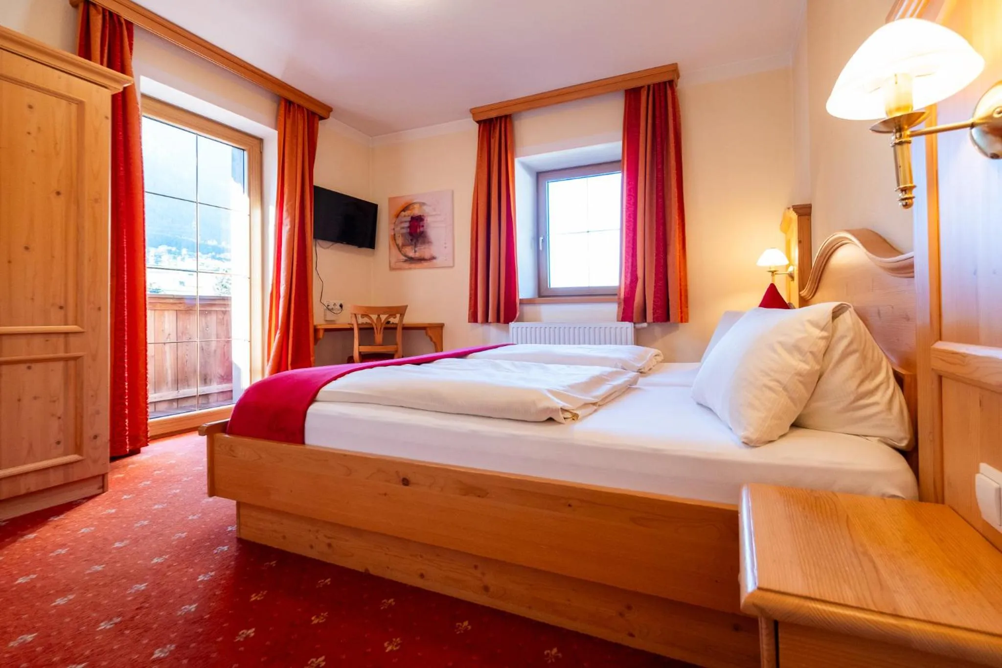 Bedroom, Bed in Hotel Rietzer Hof