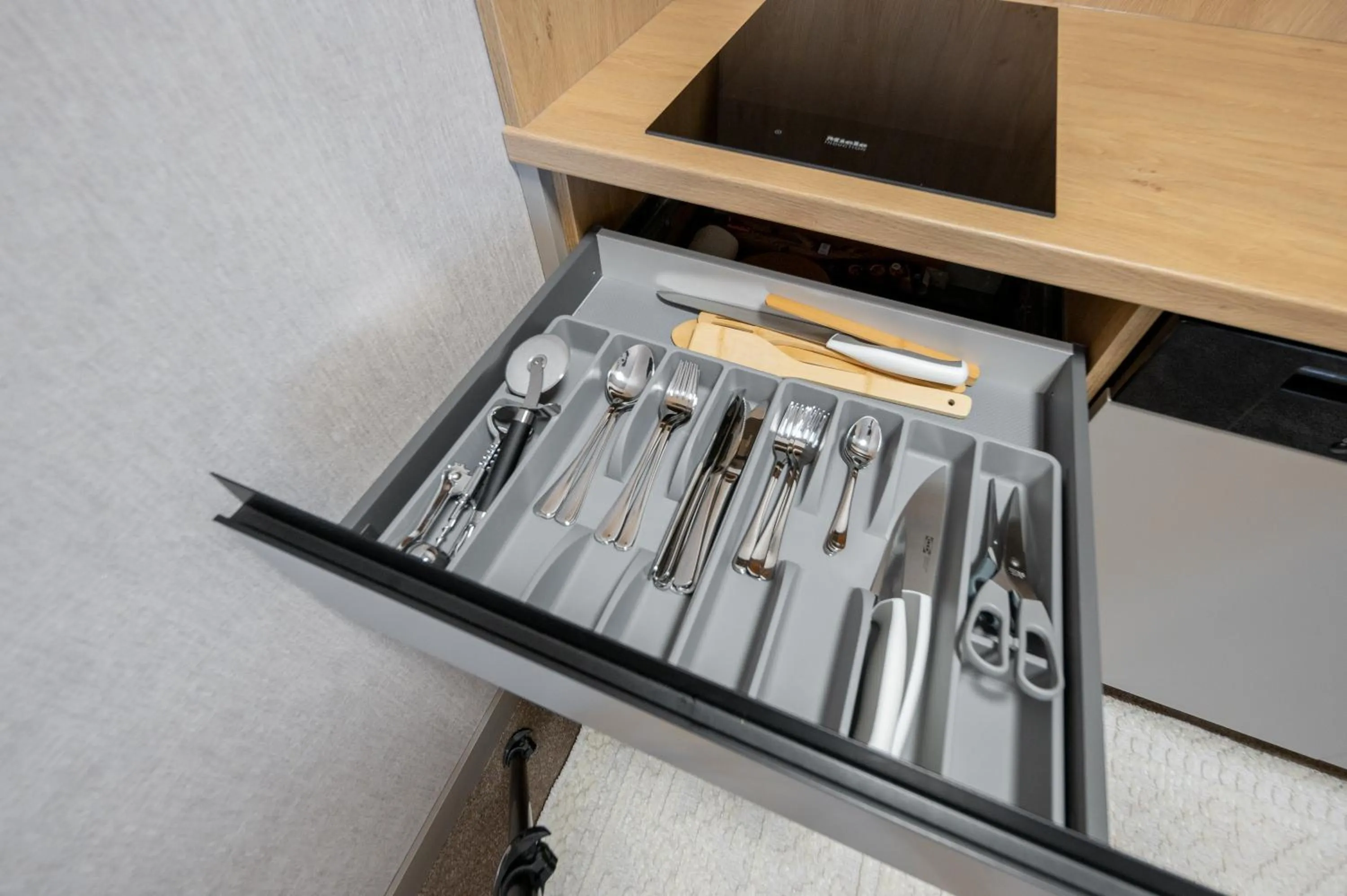 Kitchen or kitchenette in Eurovea Tower Apartments