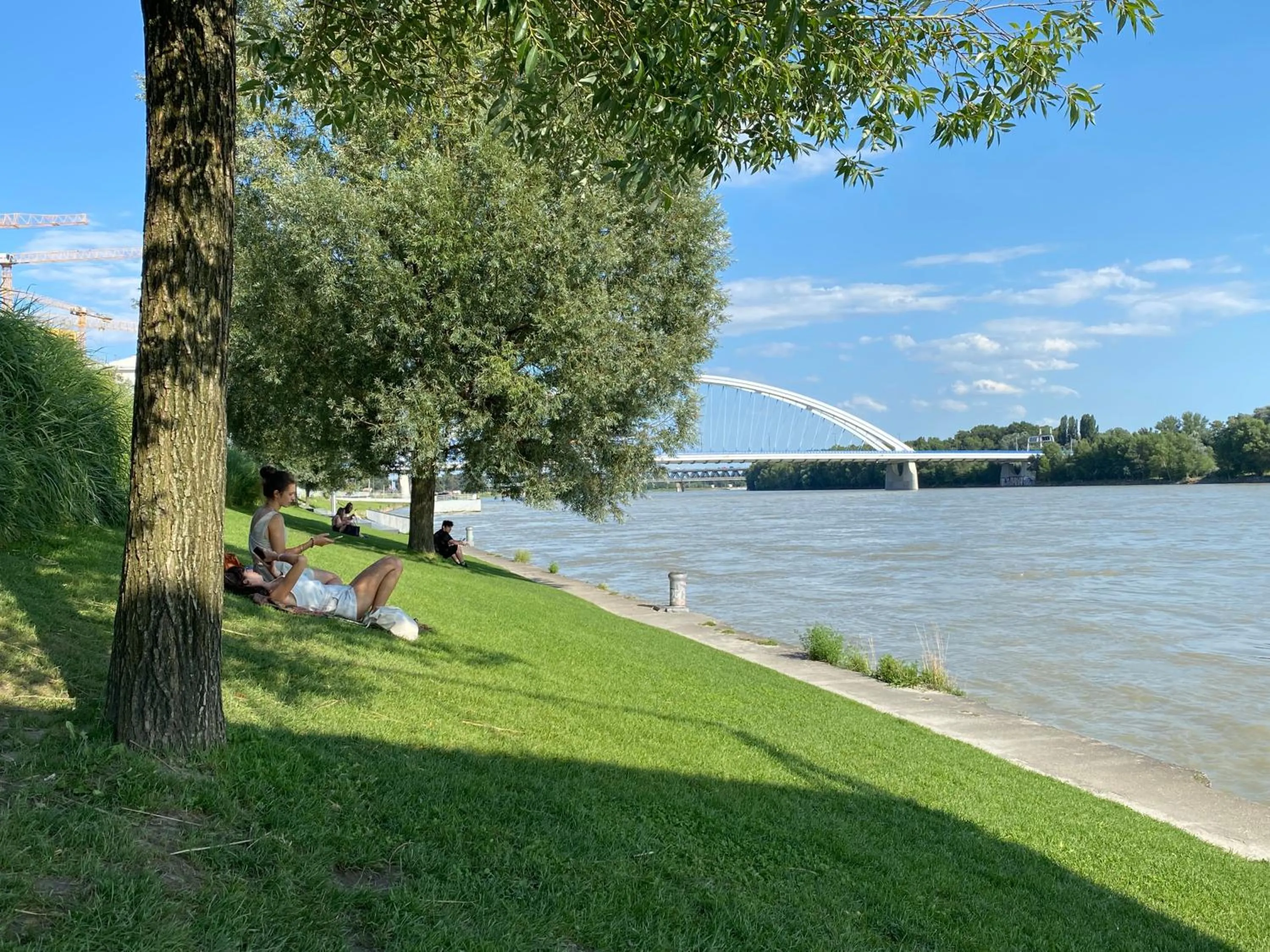 Beach in Eurovea Tower Apartments