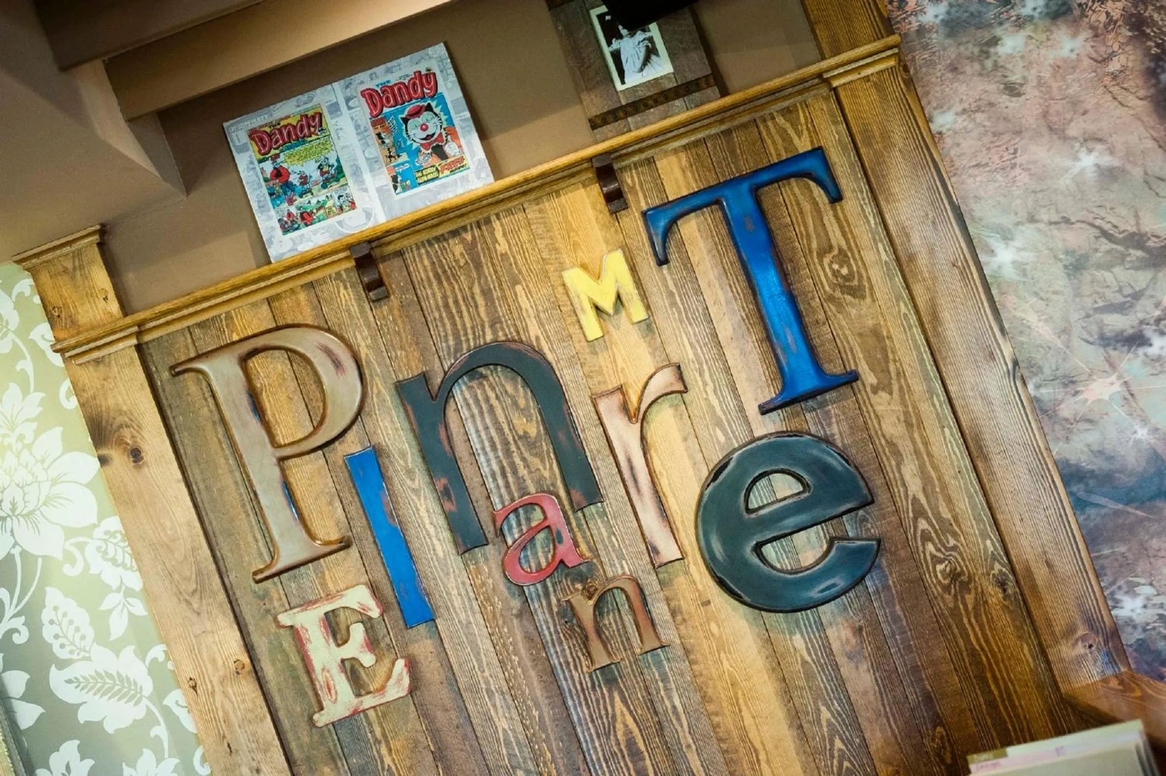 Decorative detail in Pine Marten, Dunbar by Marston's Inns