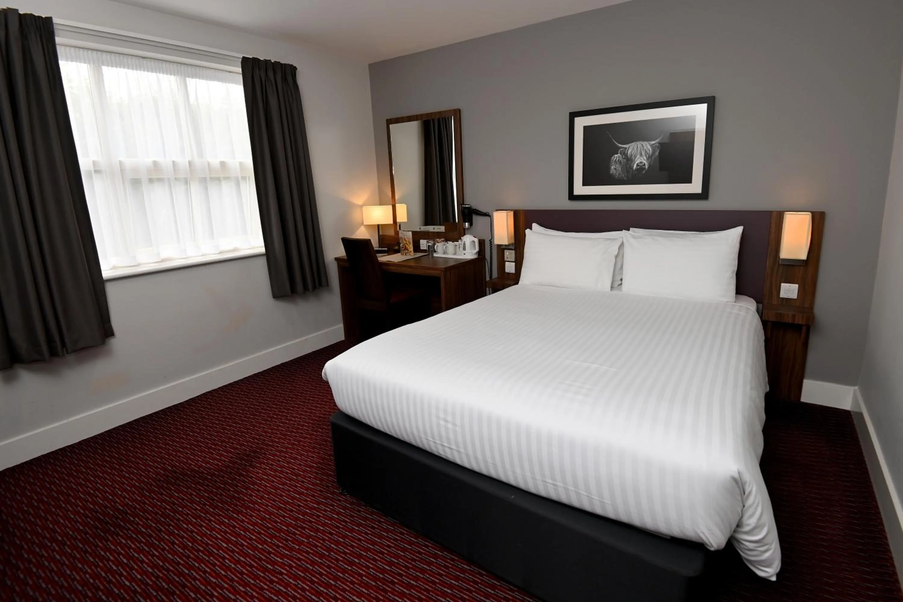 Bedroom, Bed in Pine Marten, Dunbar by Marston's Inns