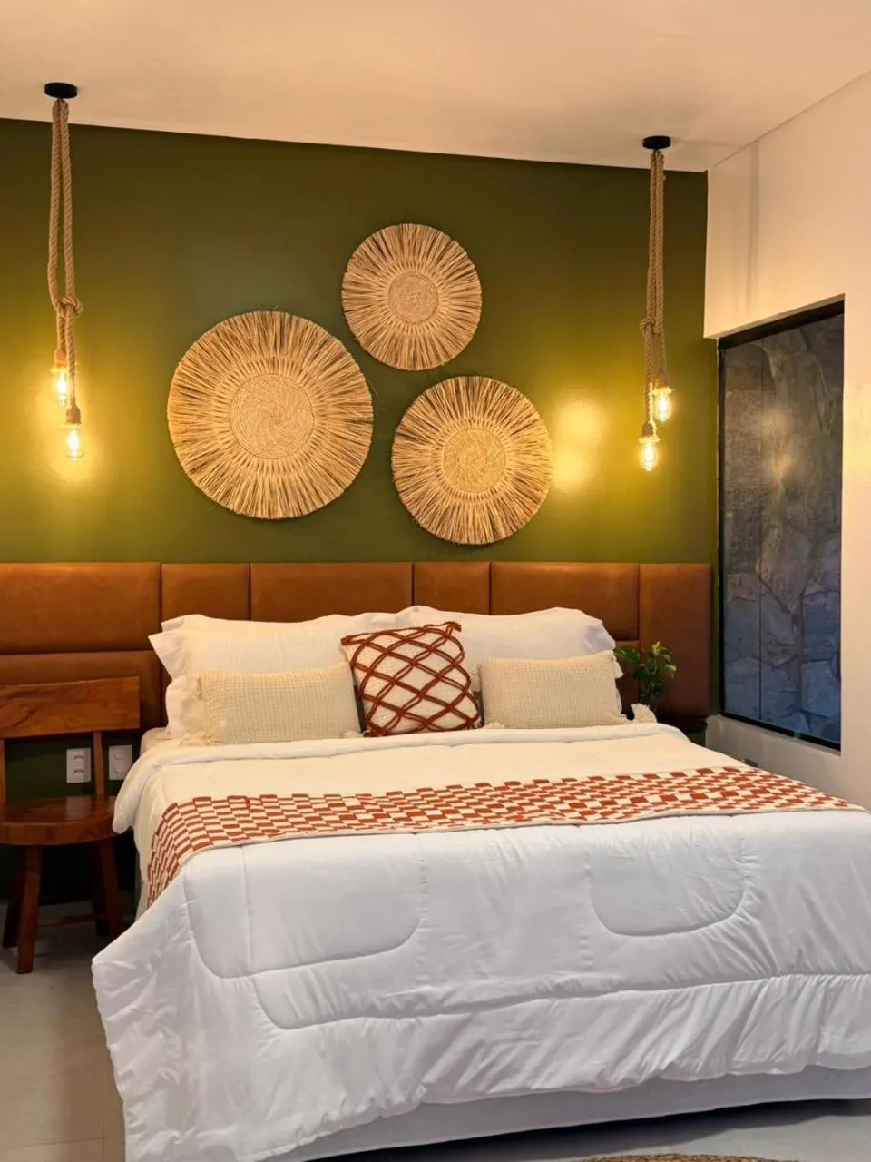 Deluxe Double Room with Shower in Pousada Alkamar