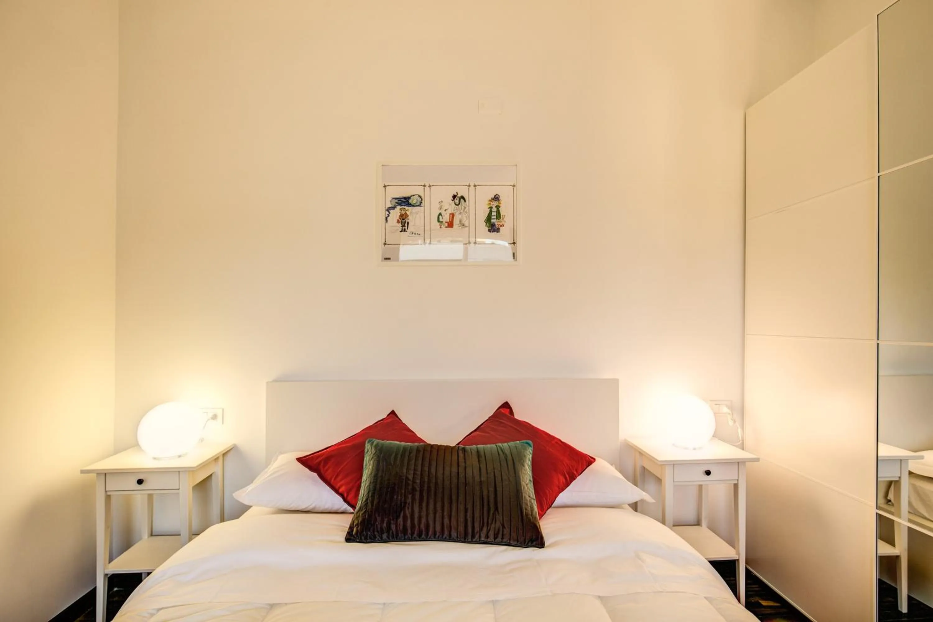 Bed in M&L Apartments - Ardesia Colosseo